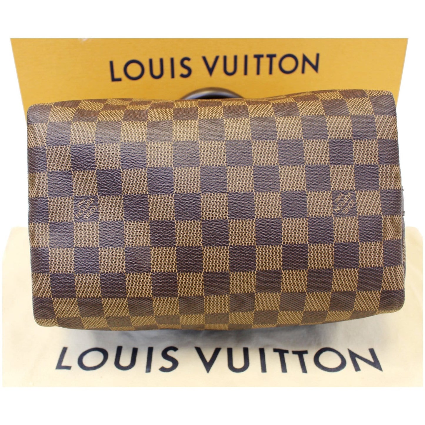 LOUIS VUITTON Speedy 25 Bandouliere Damier Ebene Shoulder Bag