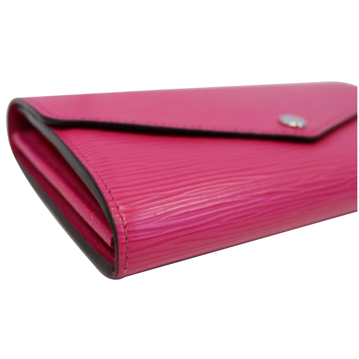 LOUIS VUITTON Sarah Epi Leather Wallet Pink