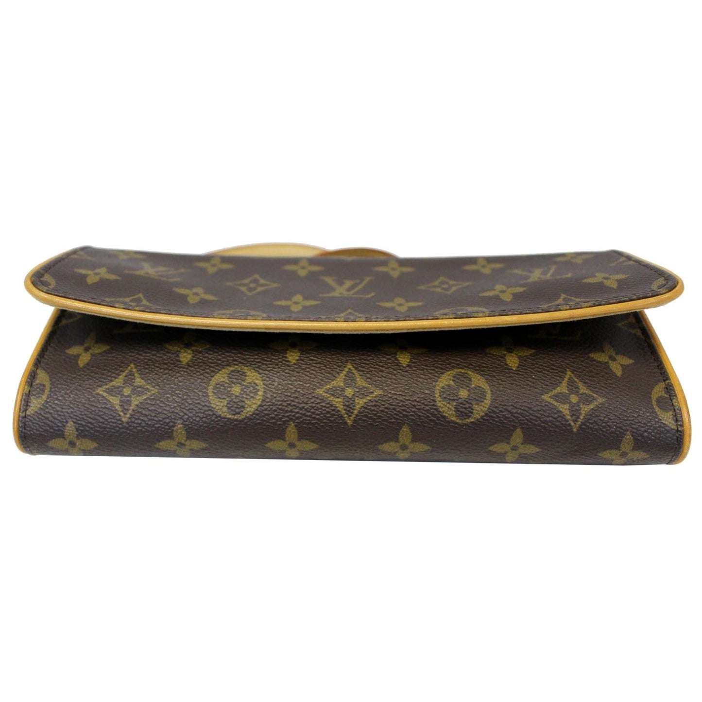 LOUIS VUITTON Pochette Twin GM Monogram Canvas Shoulder Bag Brown