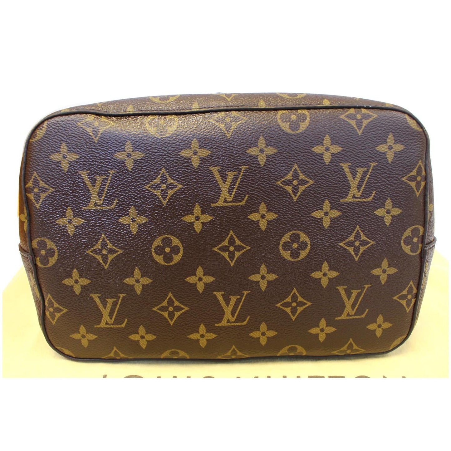 LOUIS VUITTON Neonoe Monogram Canvas Shoulder Bag Coquelicot