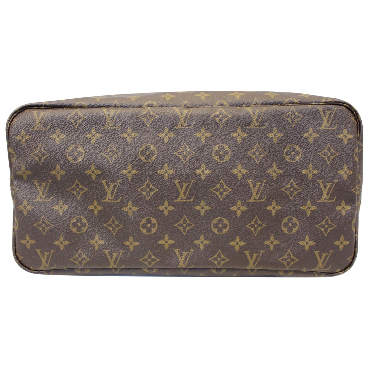 LOUIS VUITTON Neverfull GM Monogram Canvas Tote Shoulder Bag Brown