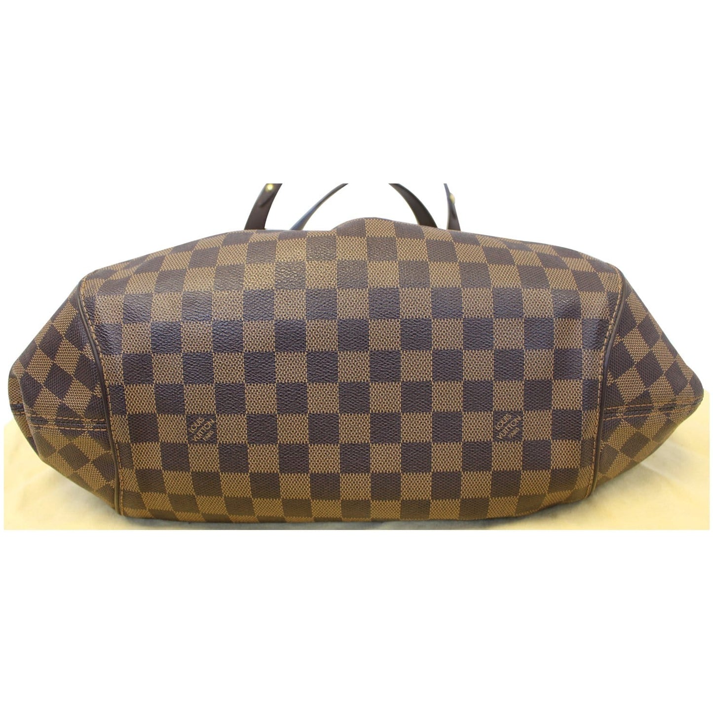 LOUIS VUITTON Sistina GM Damier Ebene Shoulder Handbag