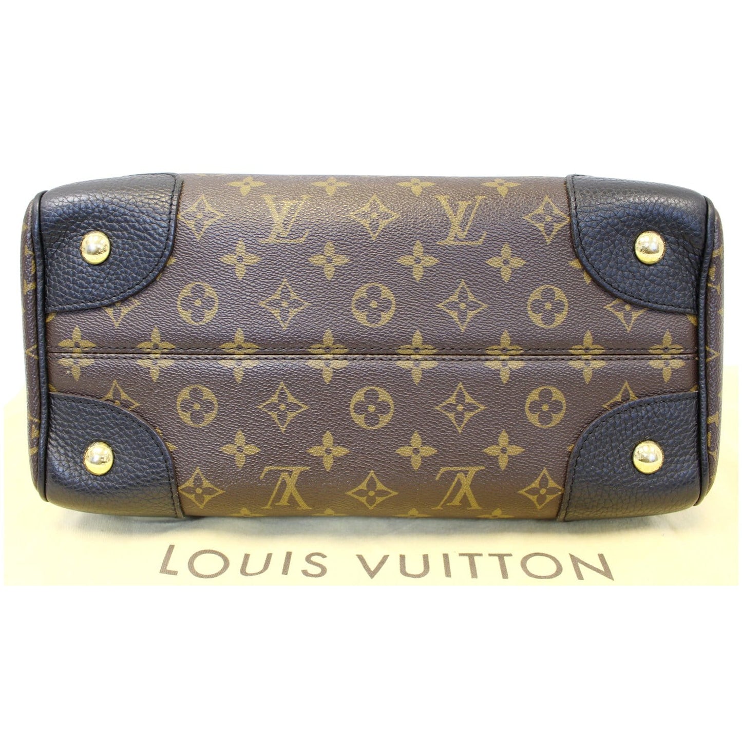 LOUIS VUITTON Retiro NM Monogram Canvas Shoulder Bag Noir