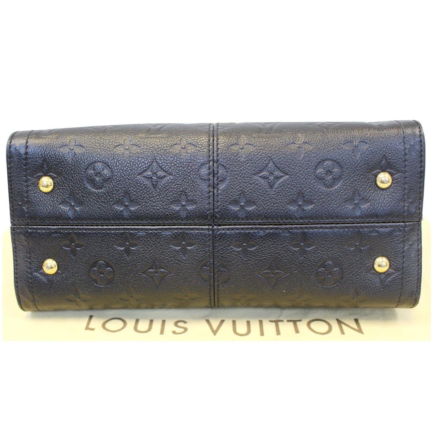 LOUIS VUITTON Sully PM Empreinte Black Leather Shoulder Handbag
