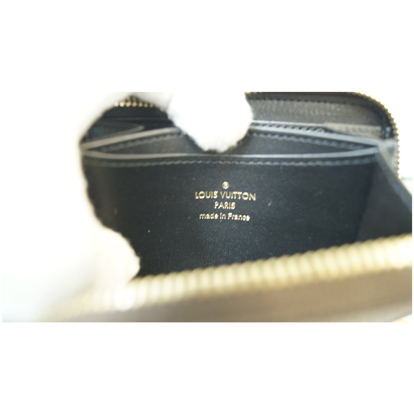LOUIS VUITTON Monogram Giant Zippy Coin Purse Brown