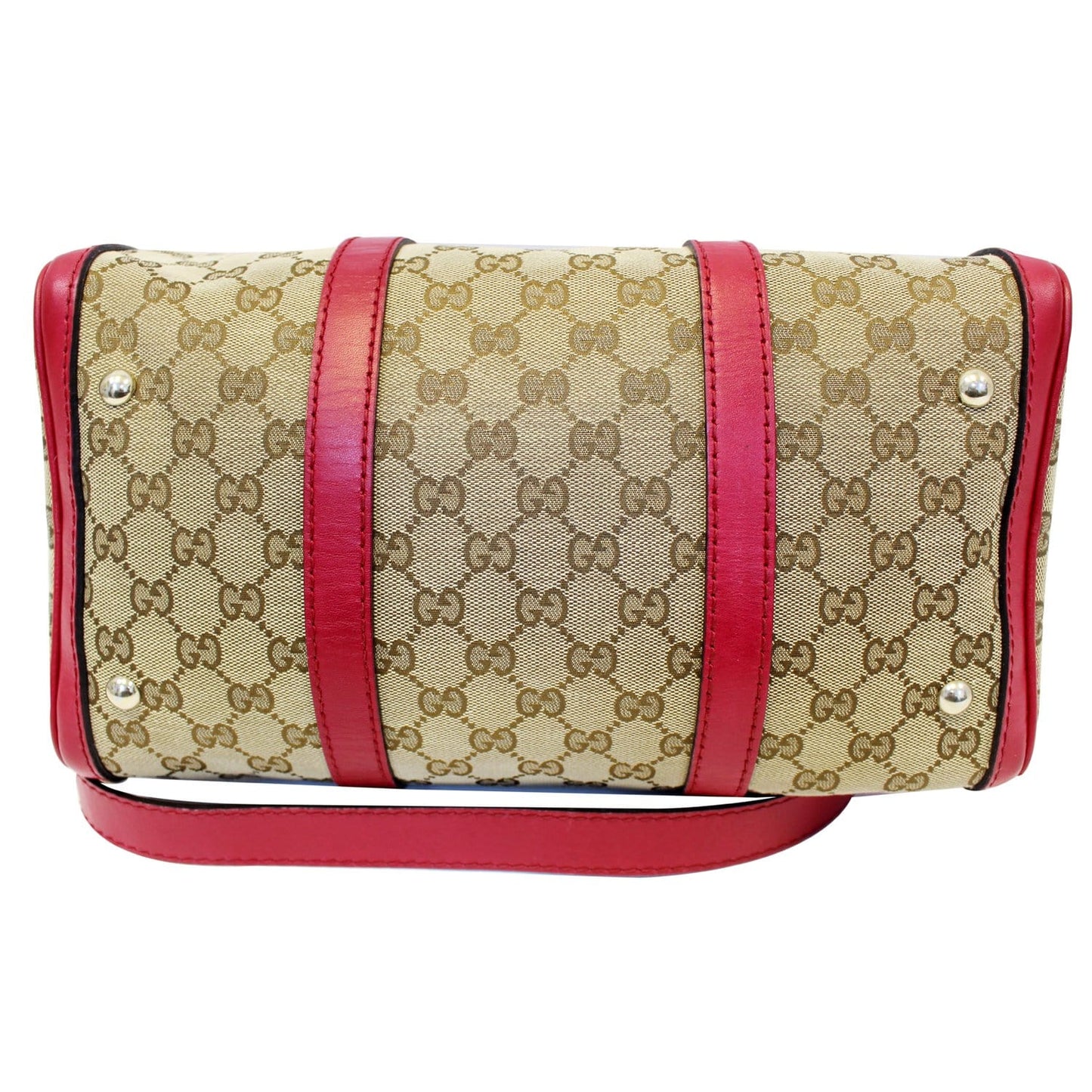 GUCCI GG Canvas Boston Shoulder Bag 247205
