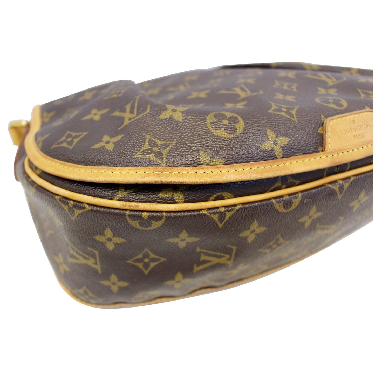 LOUIS VUITTON Menilmontant MM Monogram Canvas Shoulder Crossbody Bag