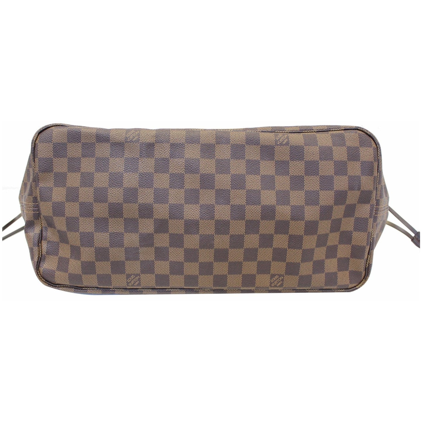LOUIS VUITTON Neverfull GM Damier Ebene Tote Shoulder Bag Brown