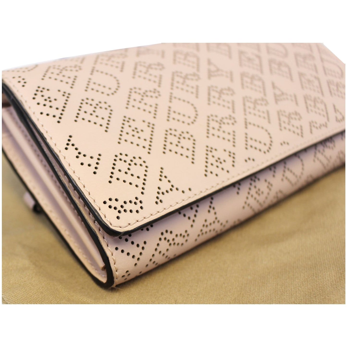 BURBERRY Hampshire Perforated Leather Crossbody Bag