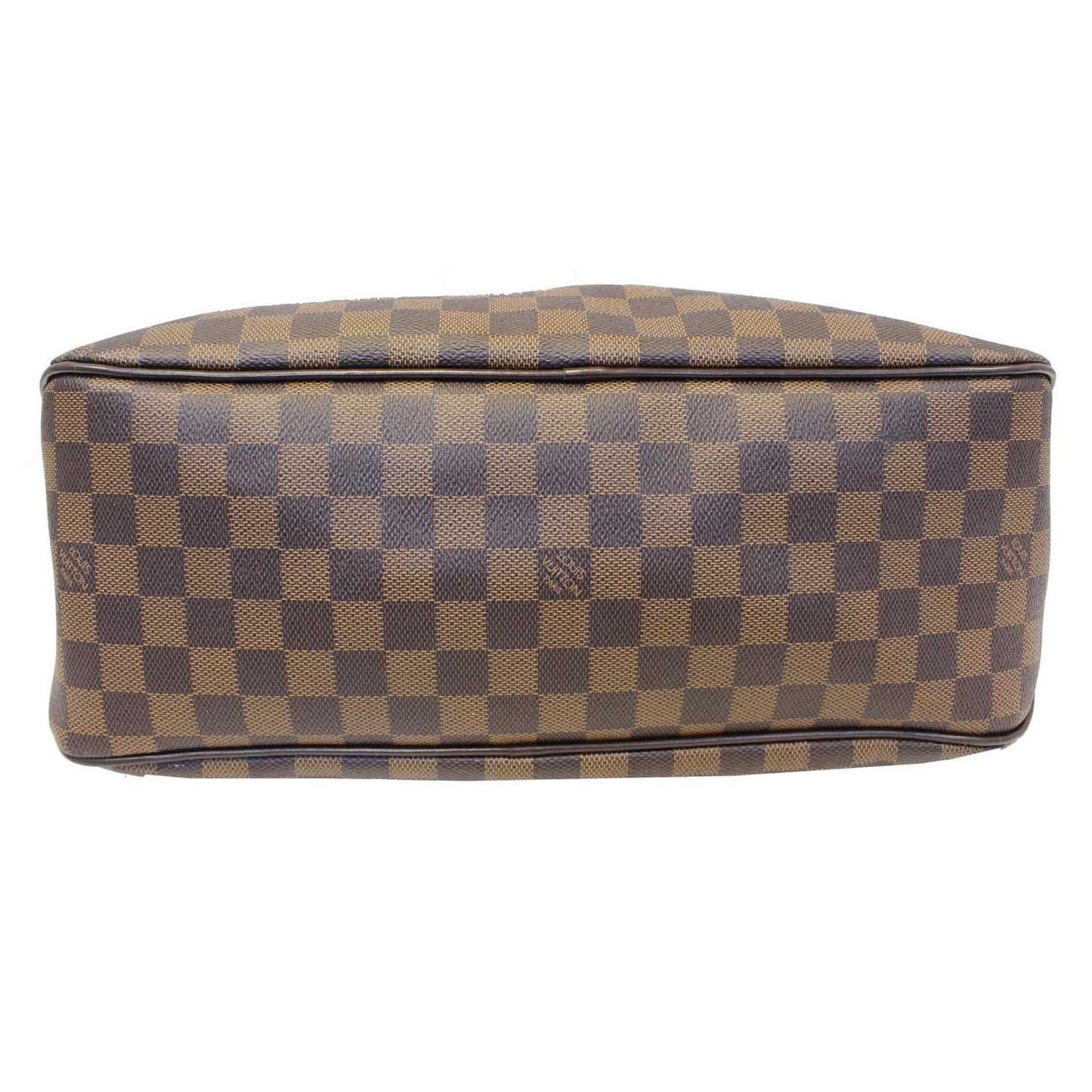 LOUIS VUITTON Delightful MM NM Damier Ebene Hobo Shoulder Bag Brown