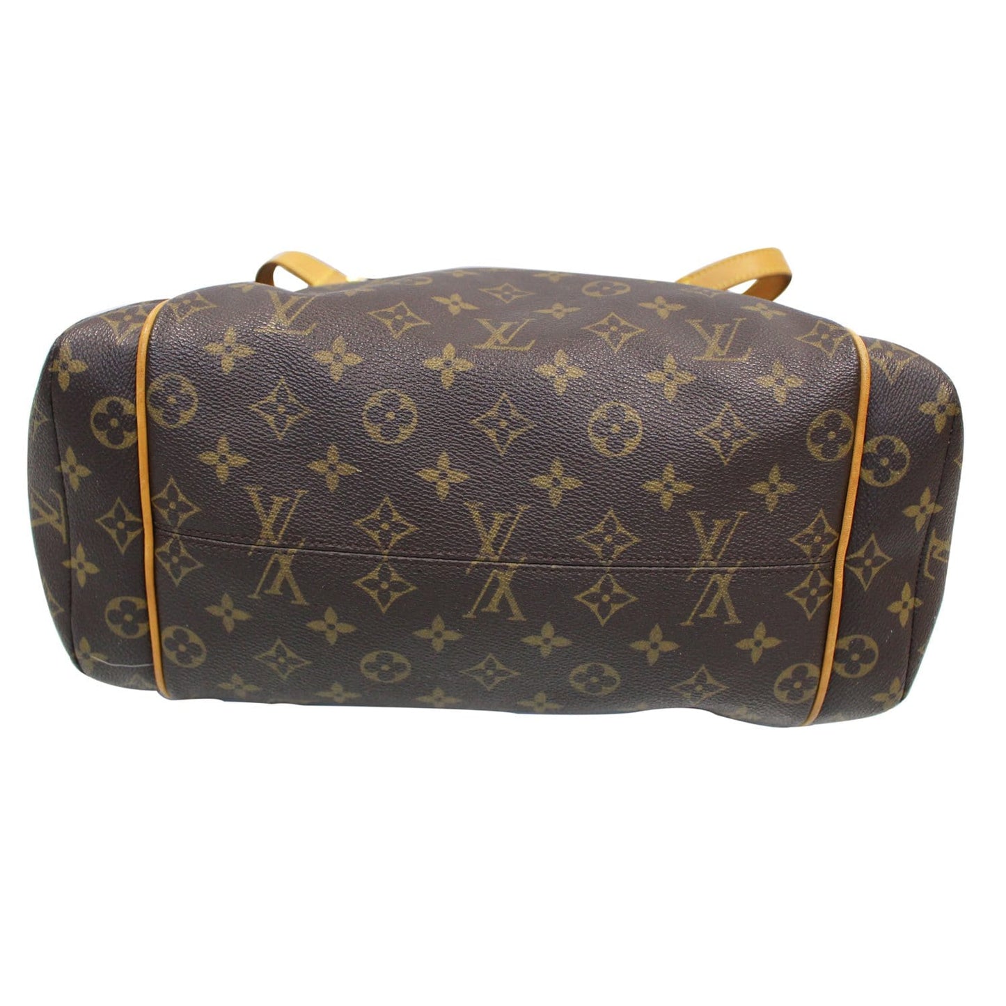 LOUIS VUITTON Totally MM Monogram Canvas Shoulder Bag Brown