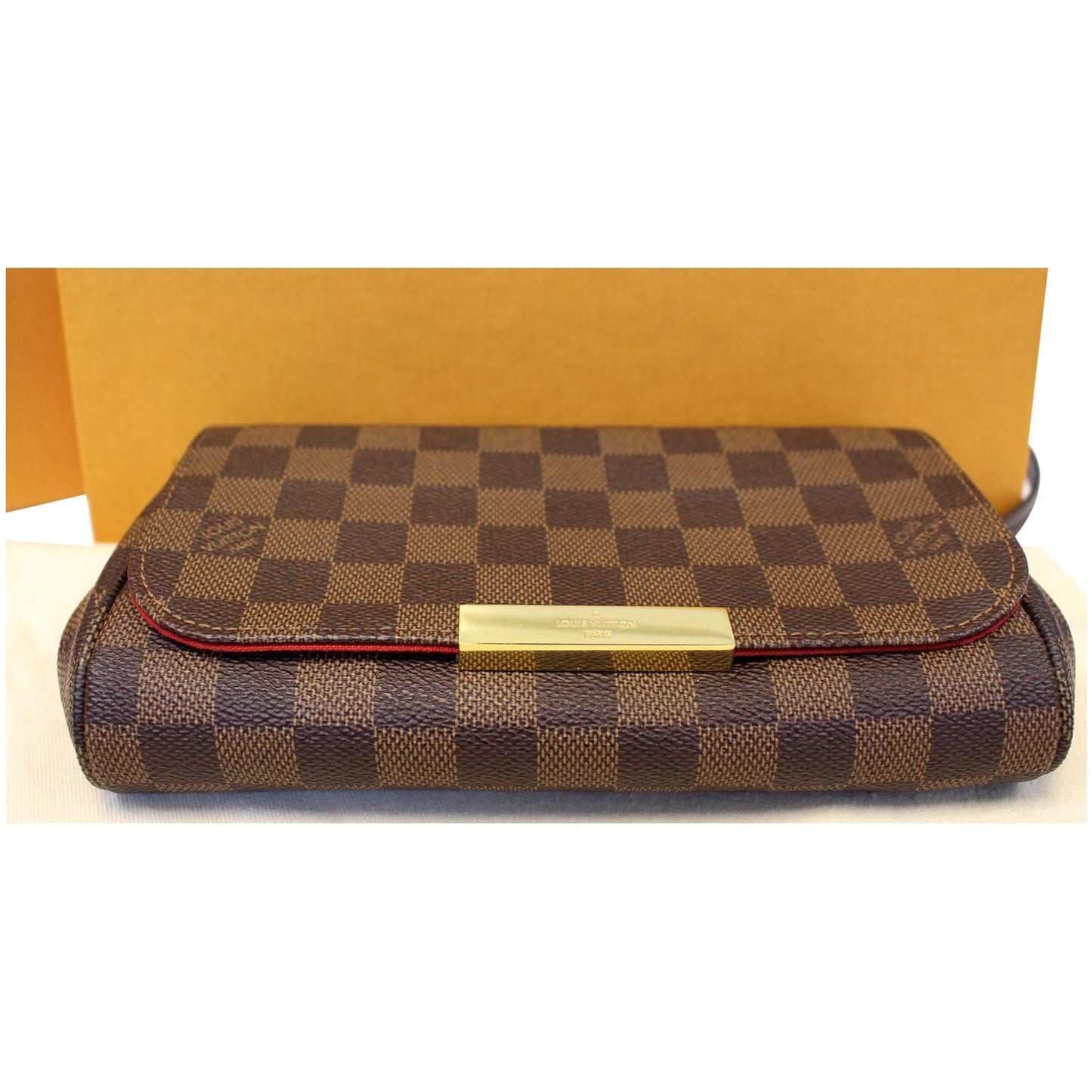 LOUIS VUITTON Favorite PM Damier Ebene Shoulder Crossbody Bag