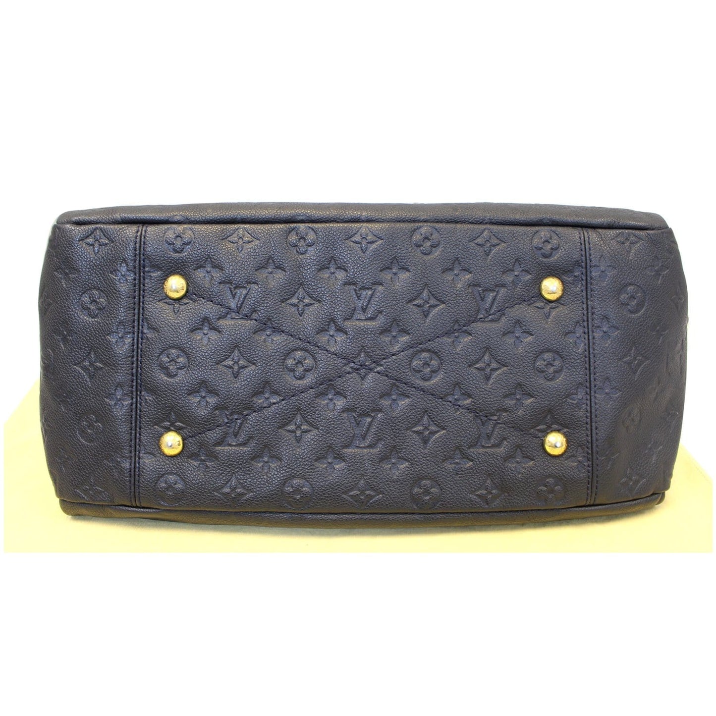 Louis Vuitton Artsy MM Empreinte Blue Infini Monogram Shoulder Bag