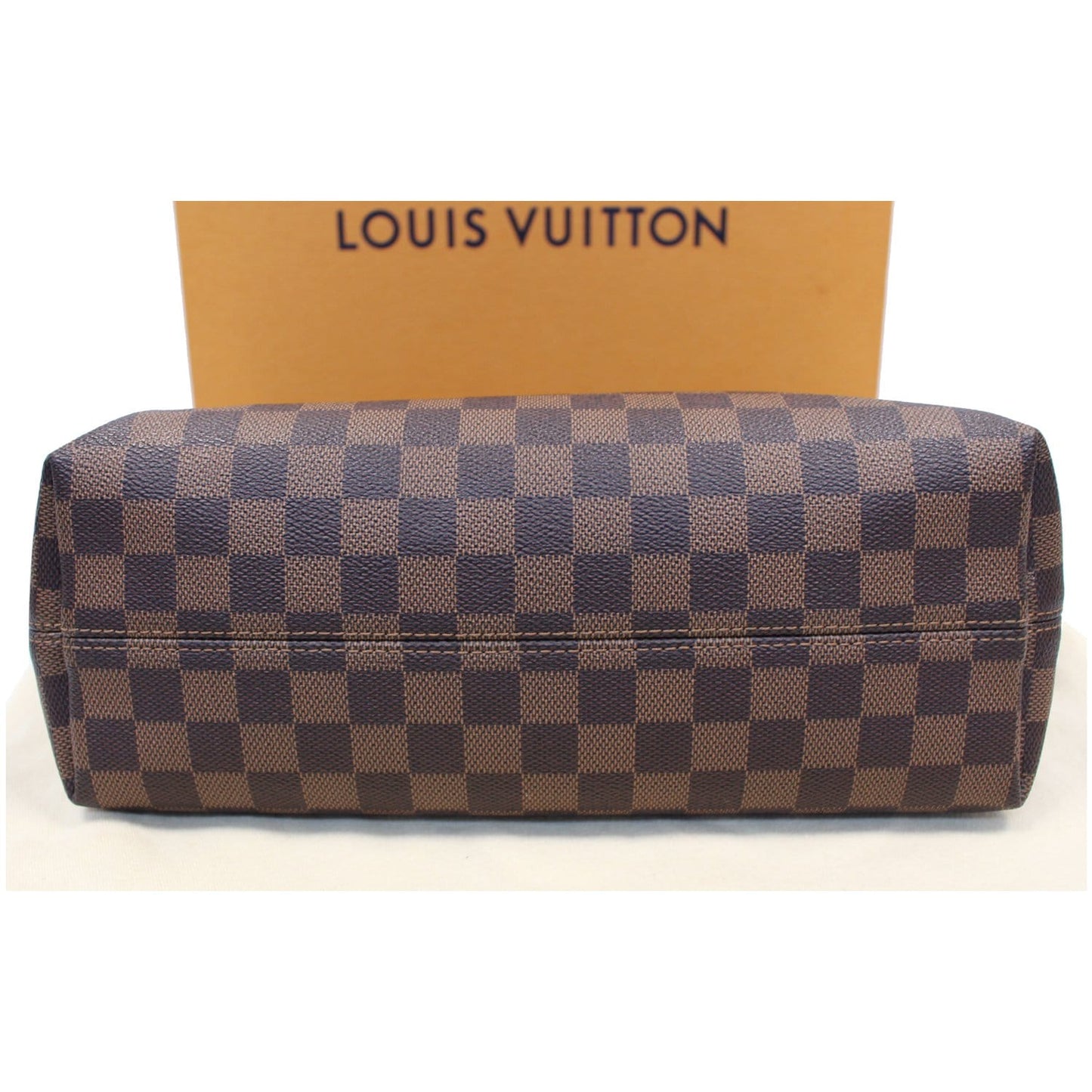 LOUIS VUITTON Graceful PM Damier Ebene Shoulder Bag Brown