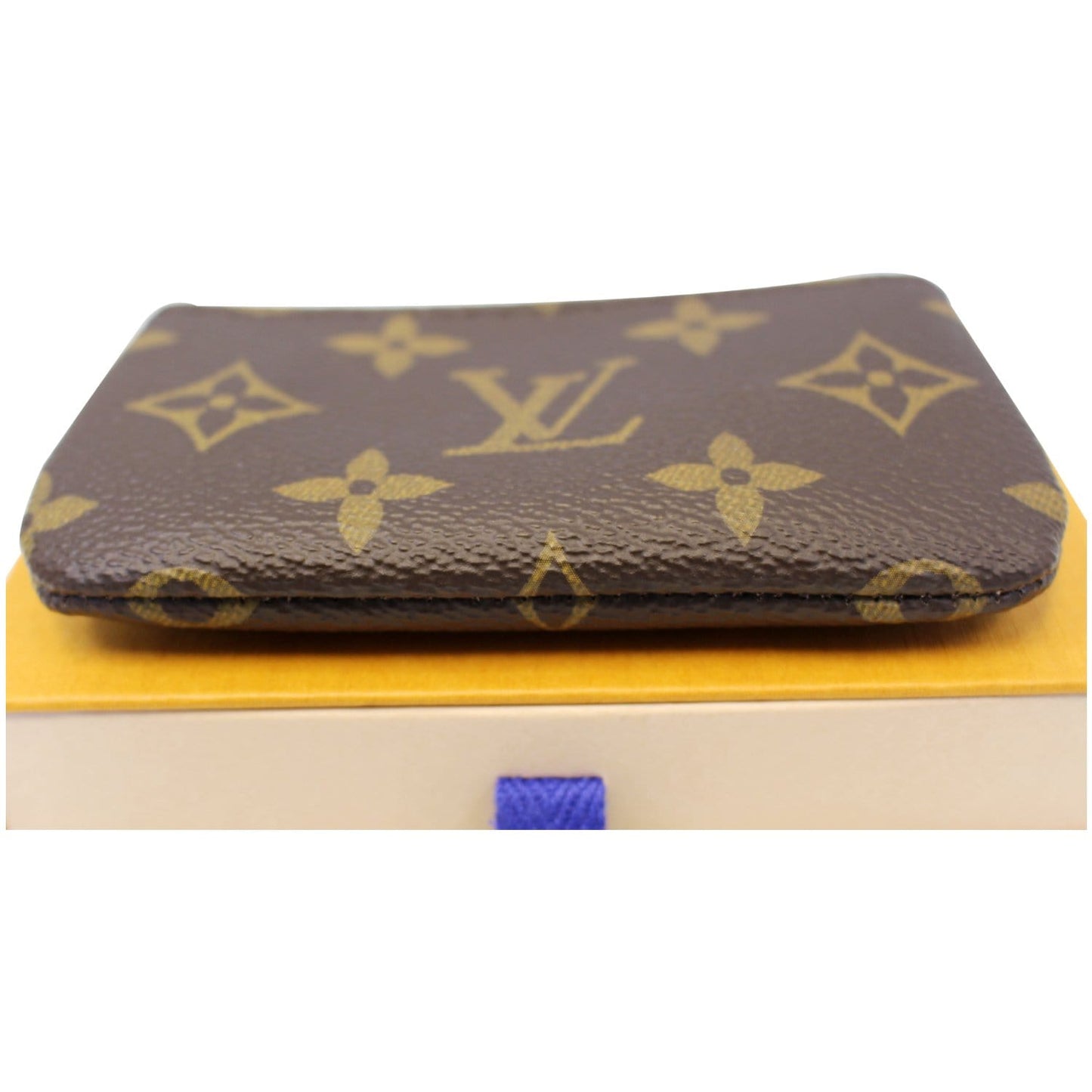 LOUIS VUITTON Pochette Key Cles Monogram Canvas Coin Case