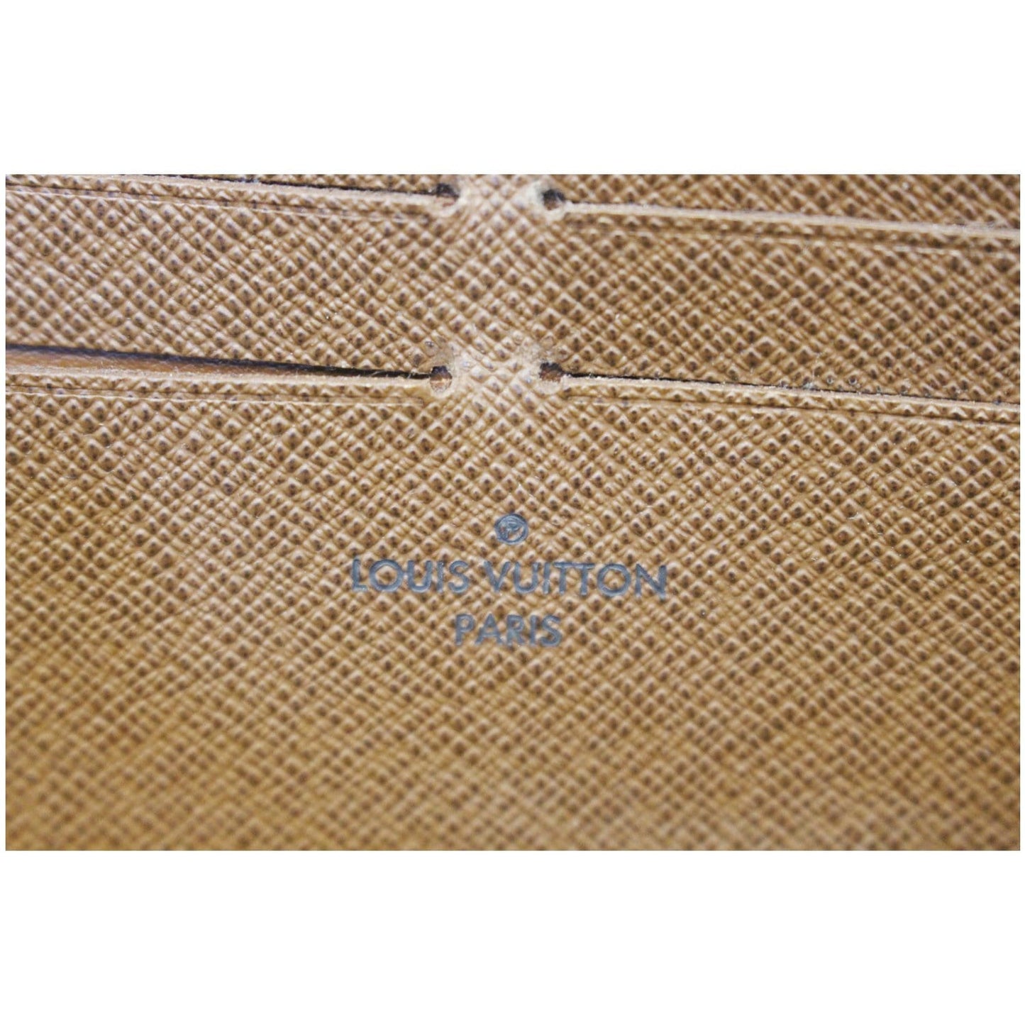 LOUIS VUITTON Monogram Canvas Zippy Long Wallet