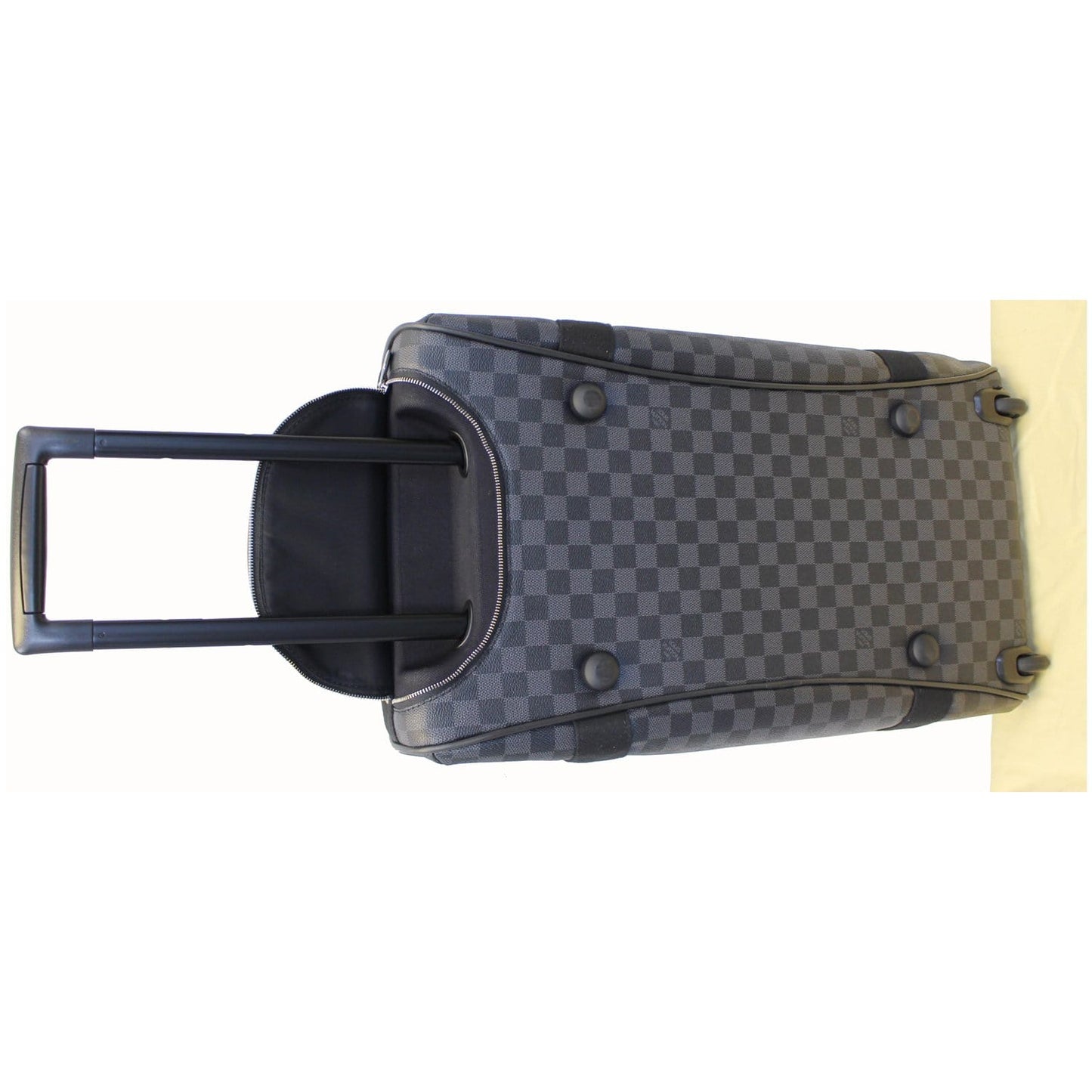 LOUIS VUITTON Neo Eole 55 Damier Graphite Rolling Duffle Bag Black