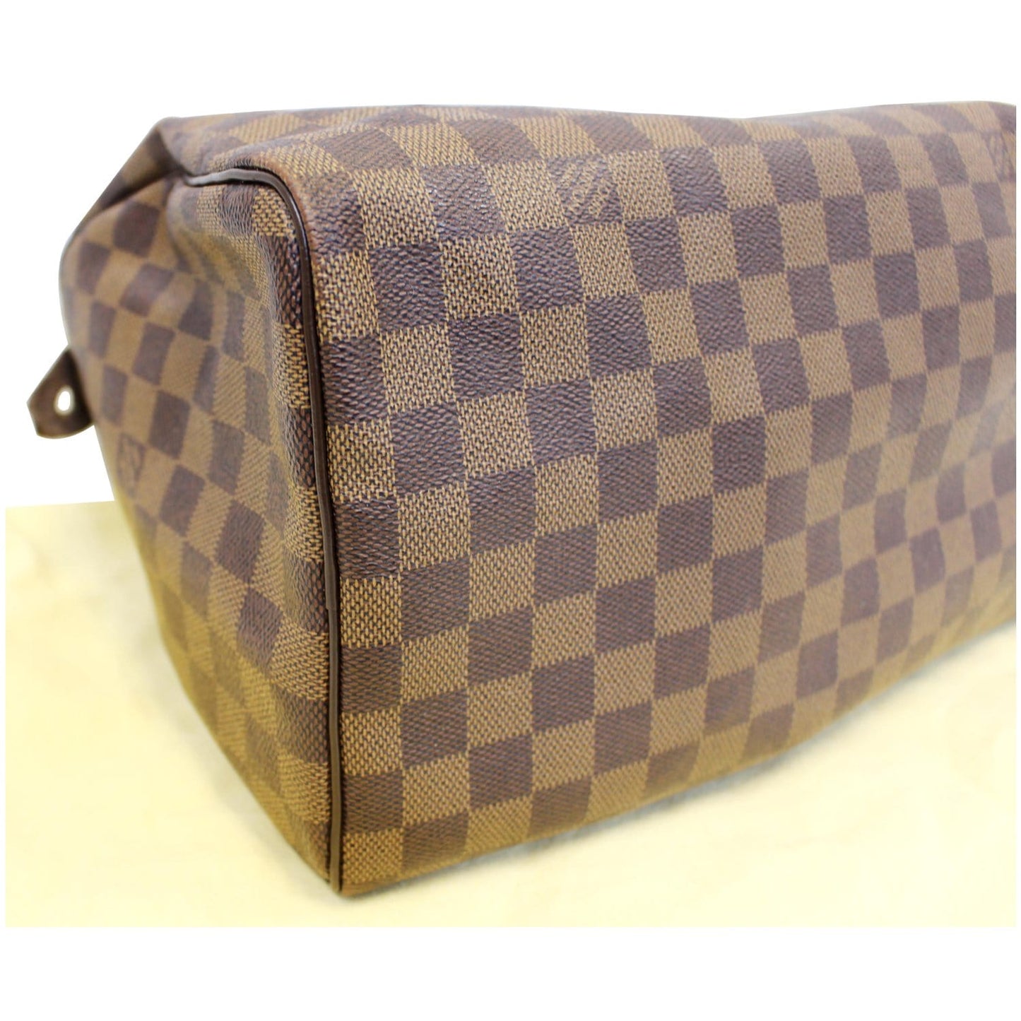 LOUIS VUITTON Speedy 30 Damier Ebene Satchel Handbag
