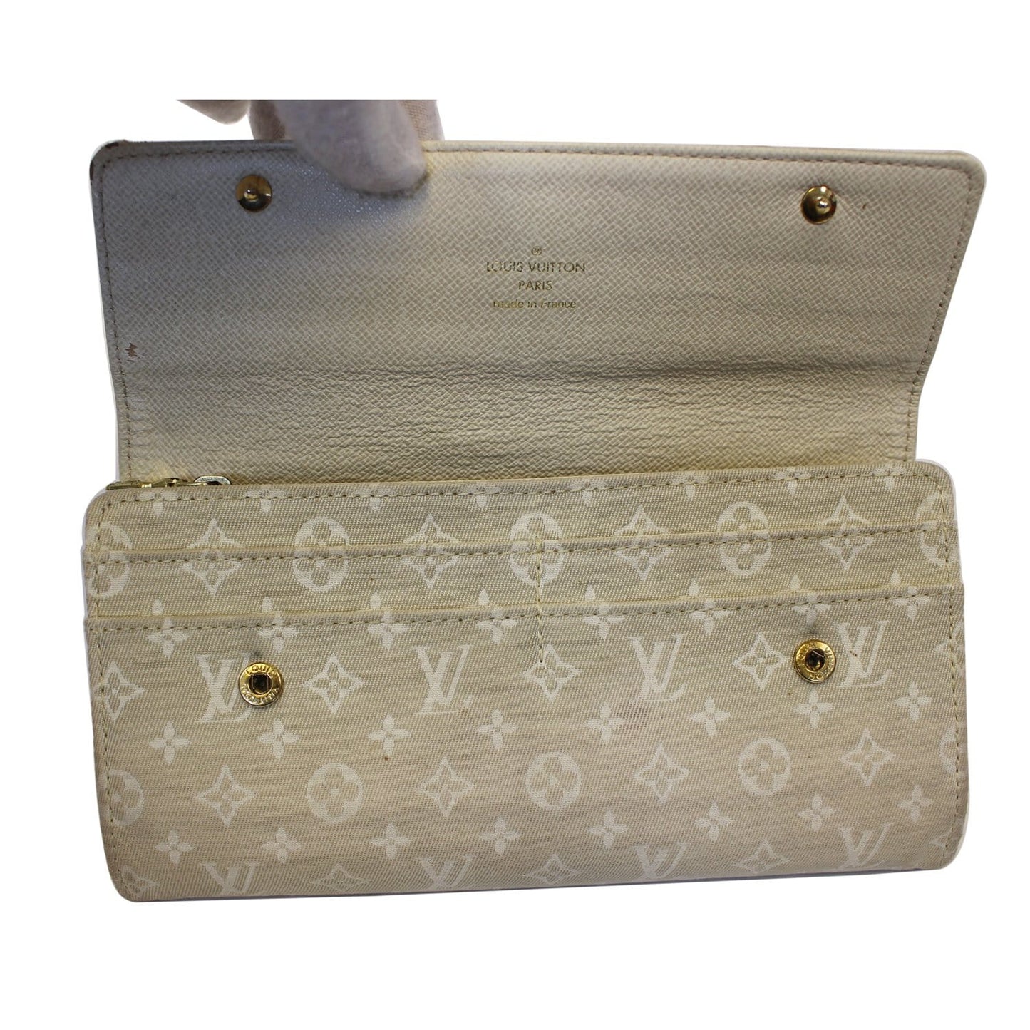 Louis Vuitton Monogram Mini Lin Sarah Wallet