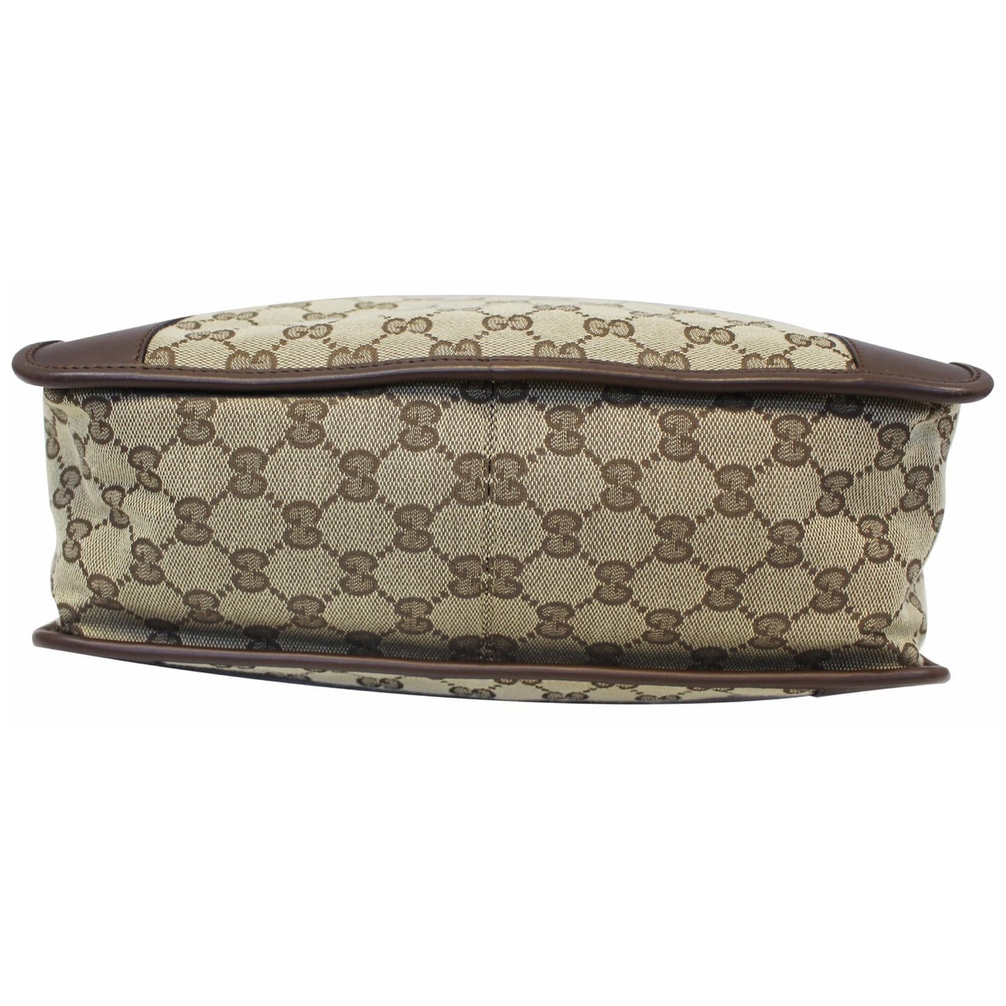 GUCCI GG Supreme Canvas Tote Bag Brown