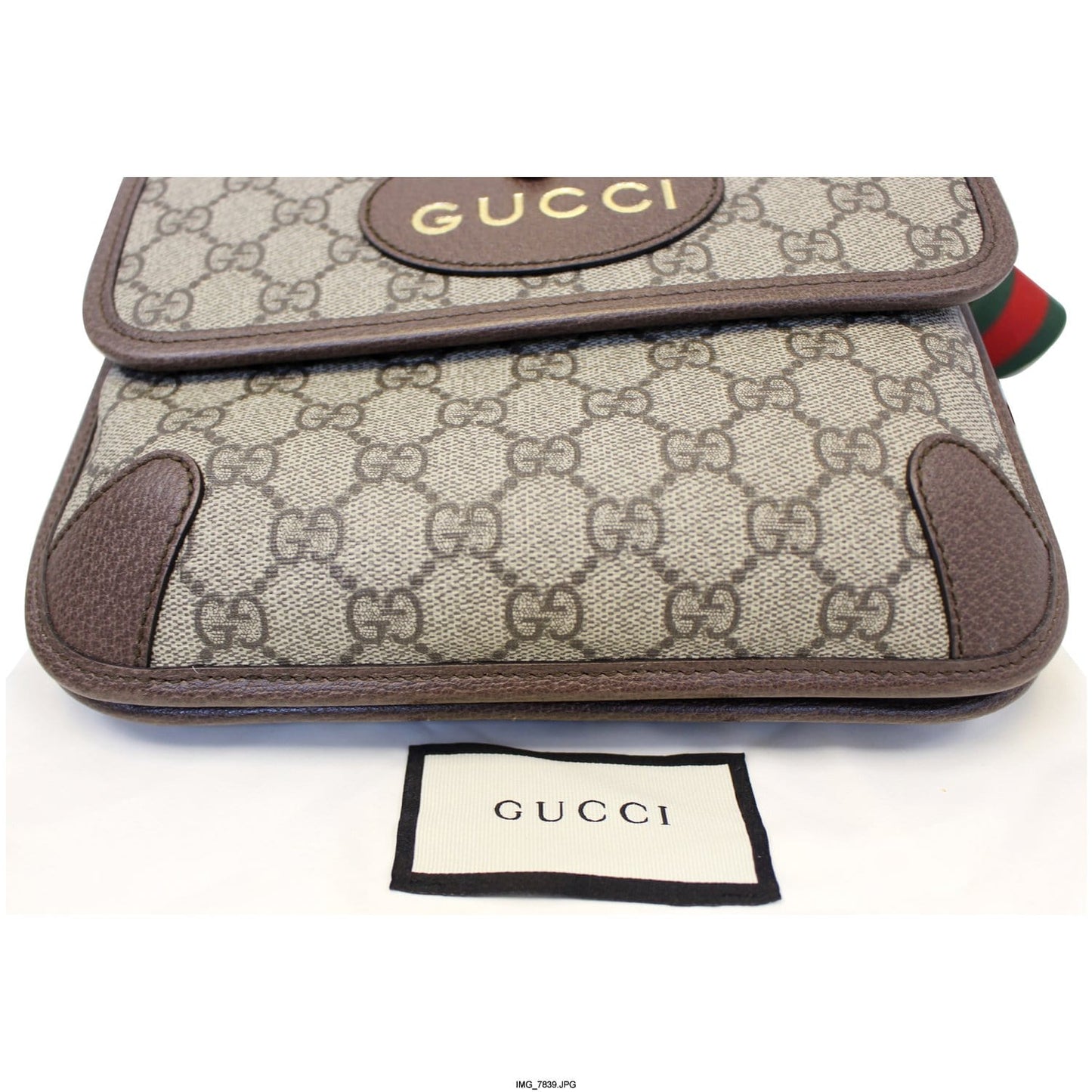 GUCCI GG Supreme Small Messenger Crossbody Bag 501050