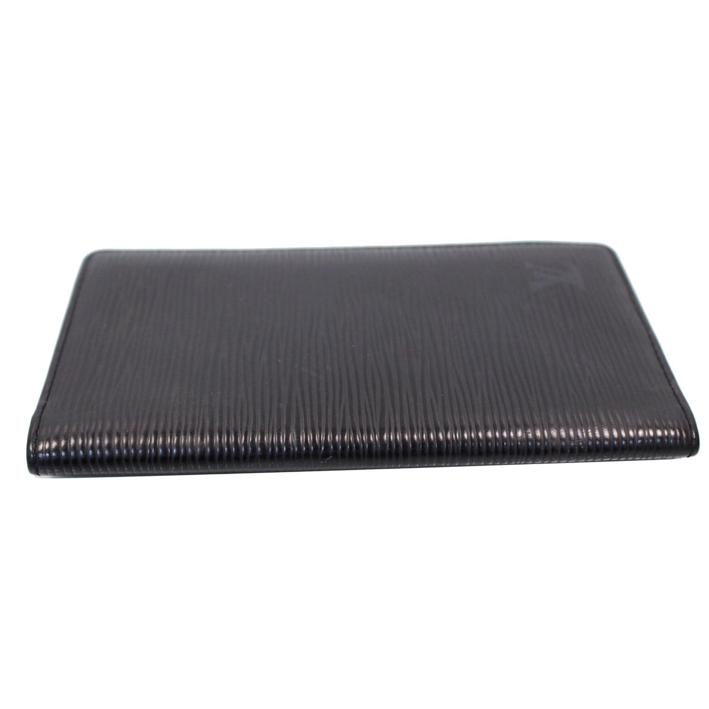 LOUIS VUITTON Brazza Long Epi Wallet Black