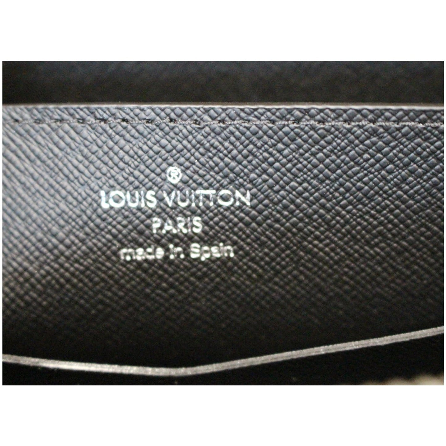 Louis Vuitton Zippy XL  Damier Graphite Wallet Black