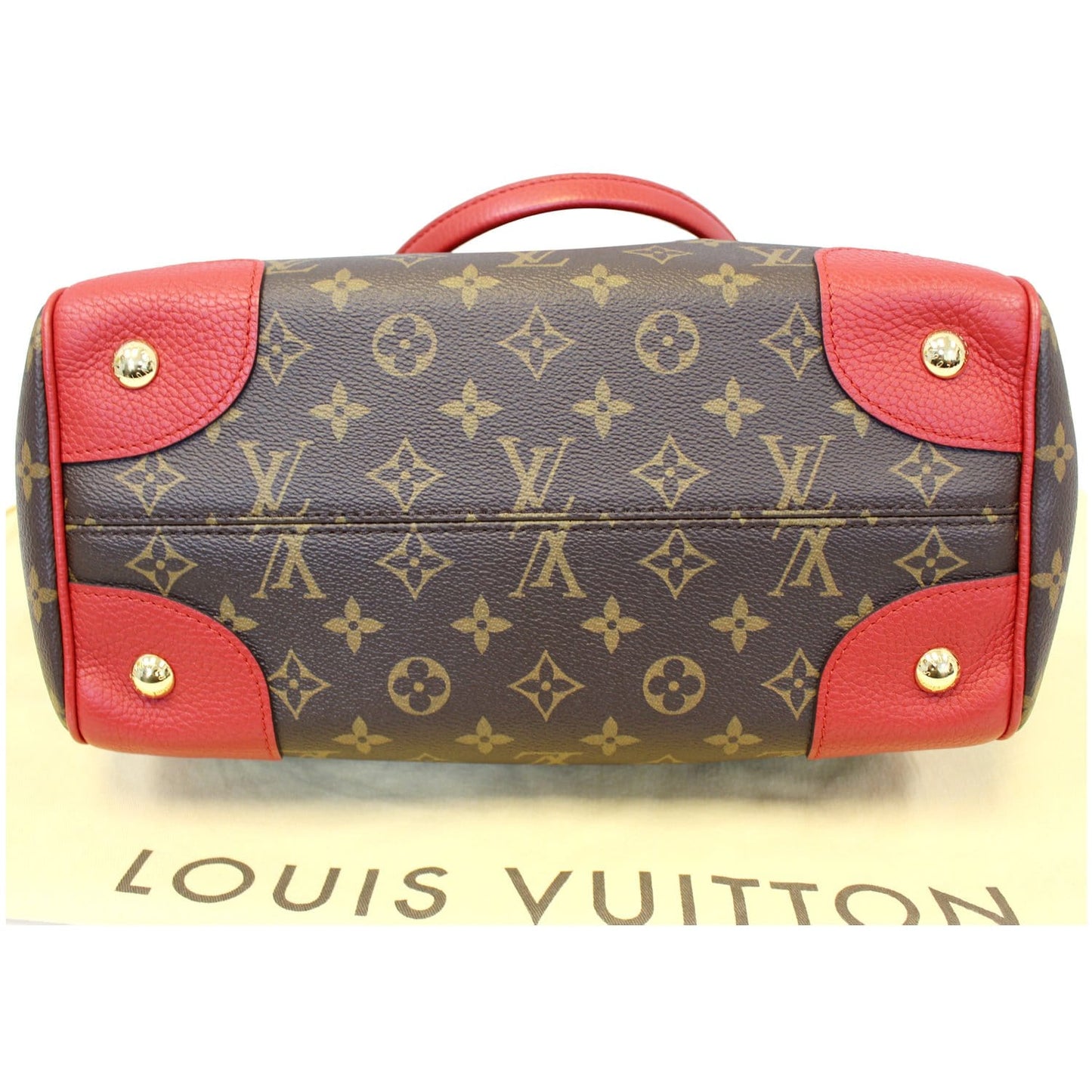 LOUIS VUITTON Estrela NM Monogram Canvas Shoulder Bag Cherry