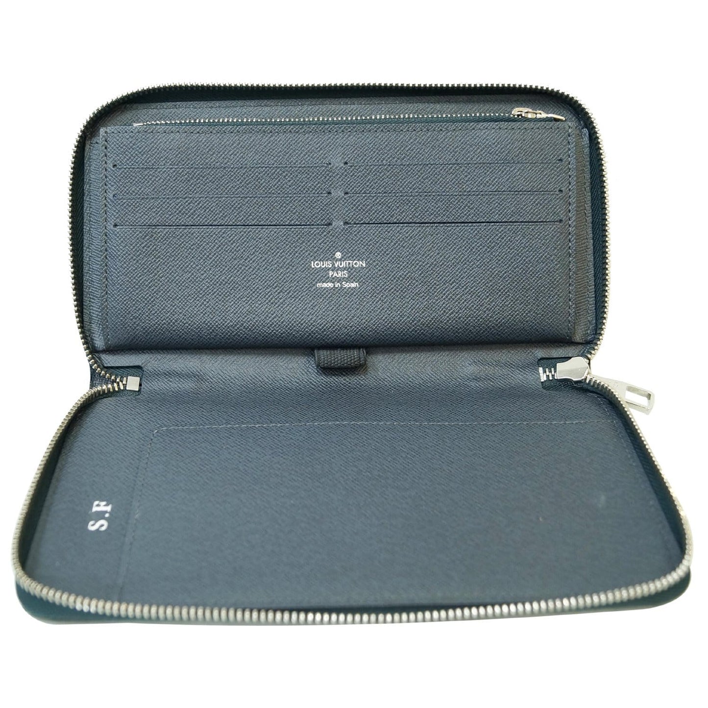 LOUIS VUITTON Zippy Organizer Epi Leather Wallet Black - Final Sale