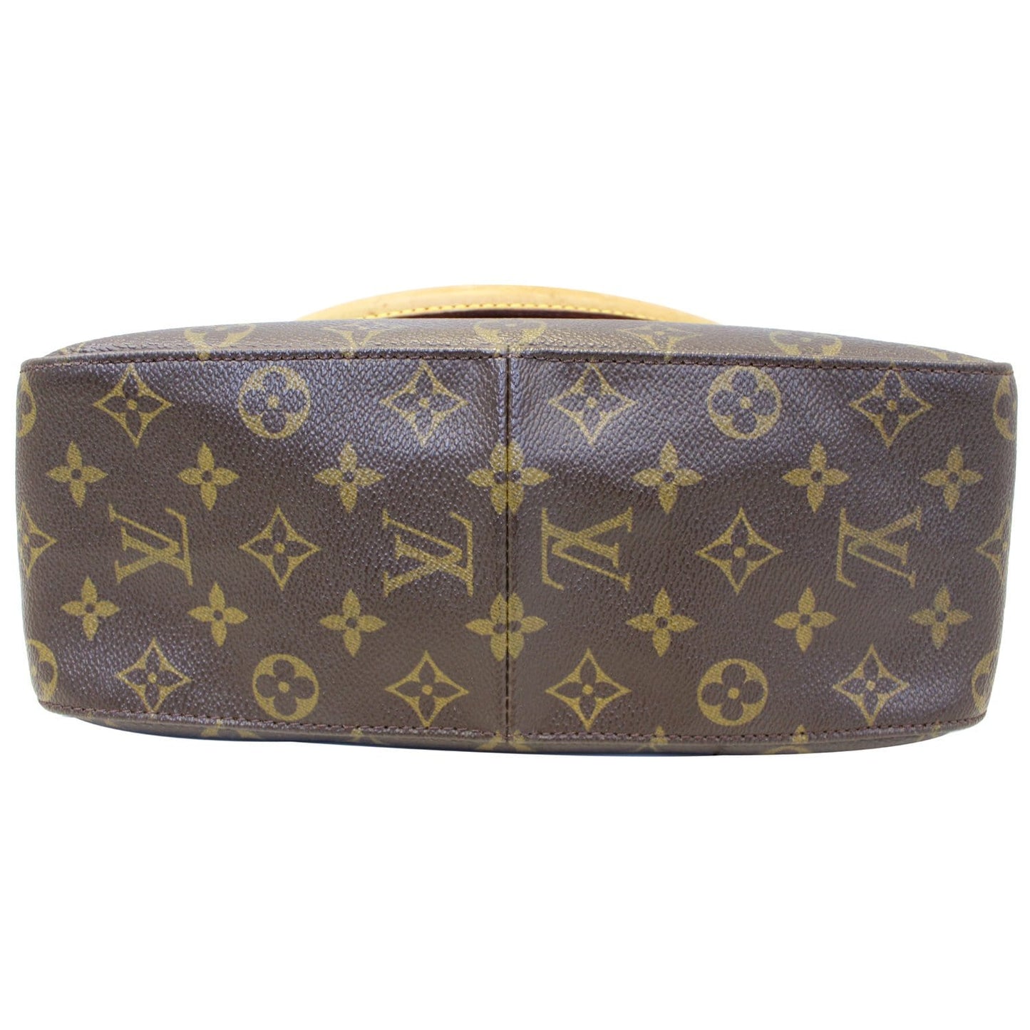 LOUIS VUITTON Monogram Canvas Looping GM Brown Shoulder Bag