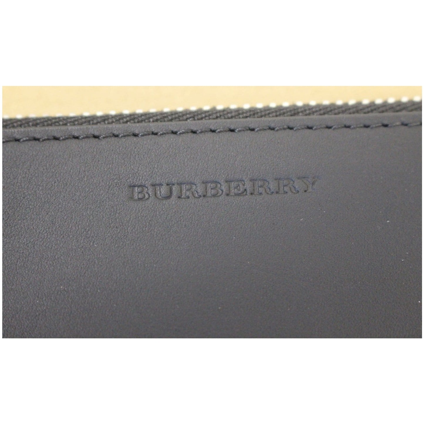 BURBERRY London Check Ziparound Wallet
