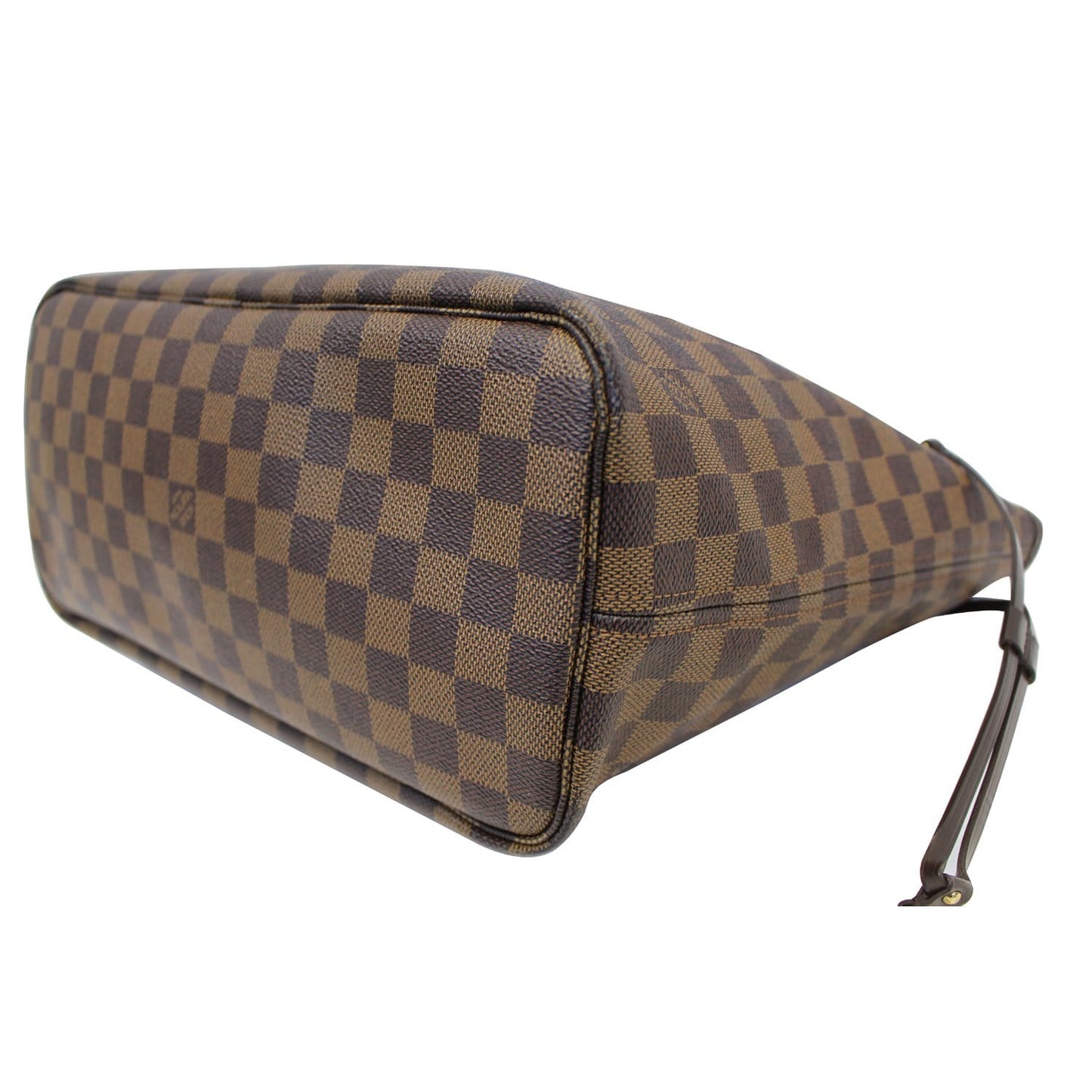 LOUIS VUITTON Neverfull MM Damier Ebene Tote Shoulder Bag