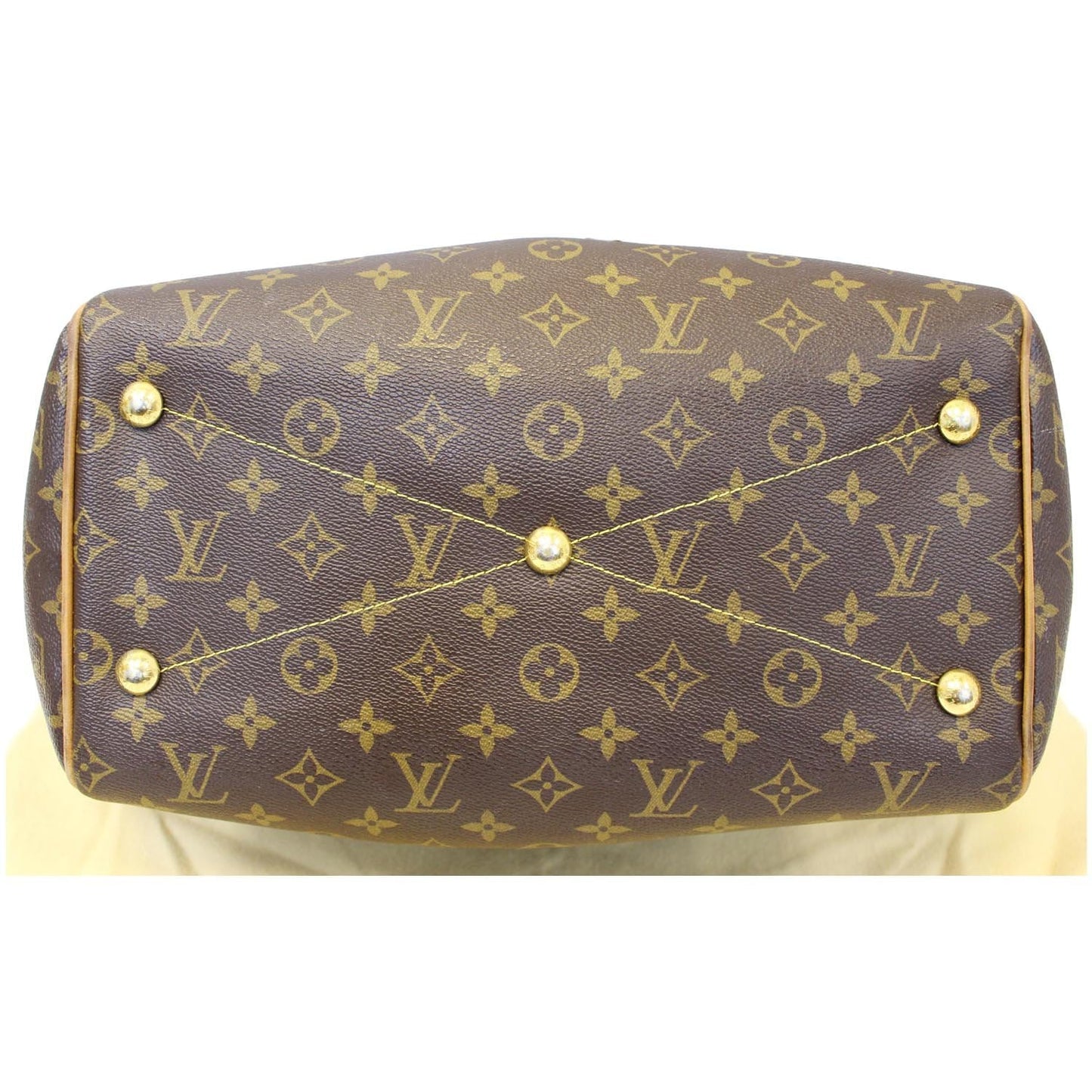 LOUIS VUITTON Tivoli GM Monogram Canvas Brown Shoulder Bag