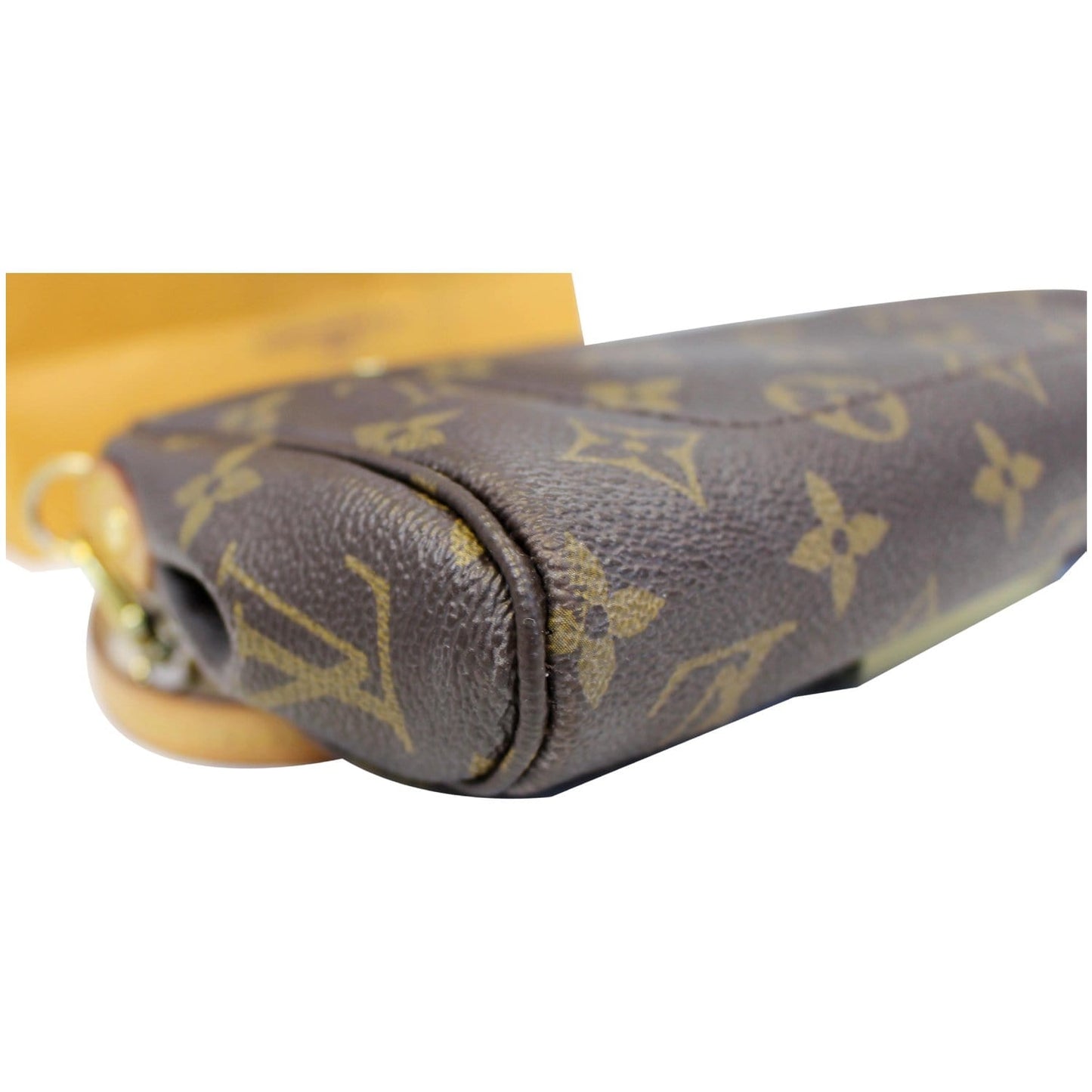 LOUIS VUITTON Favorite PM Monogram Canvas Crossbody Bag Brown