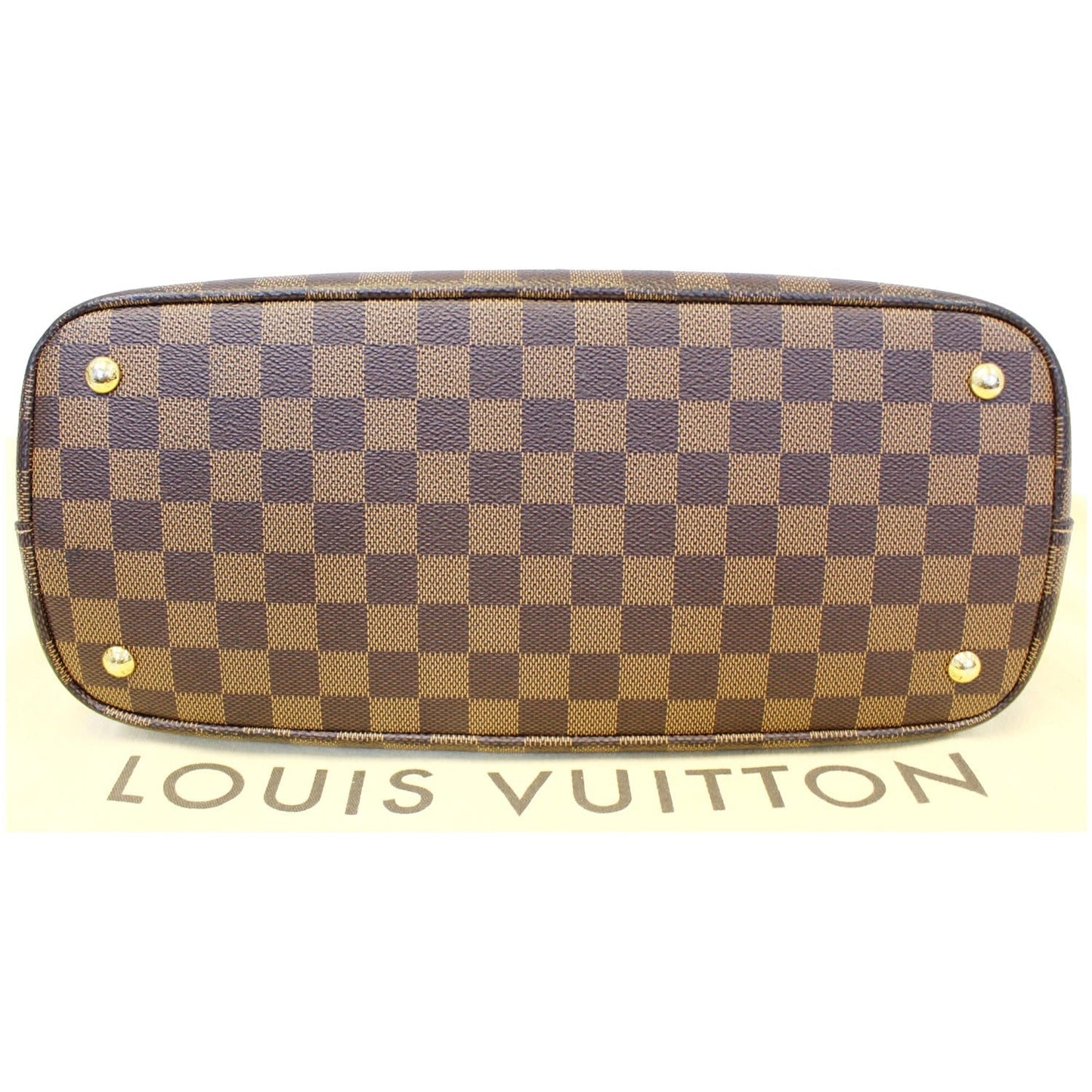 LOUIS VUITTON Kensington Damier Ebene Shoulder Handbag