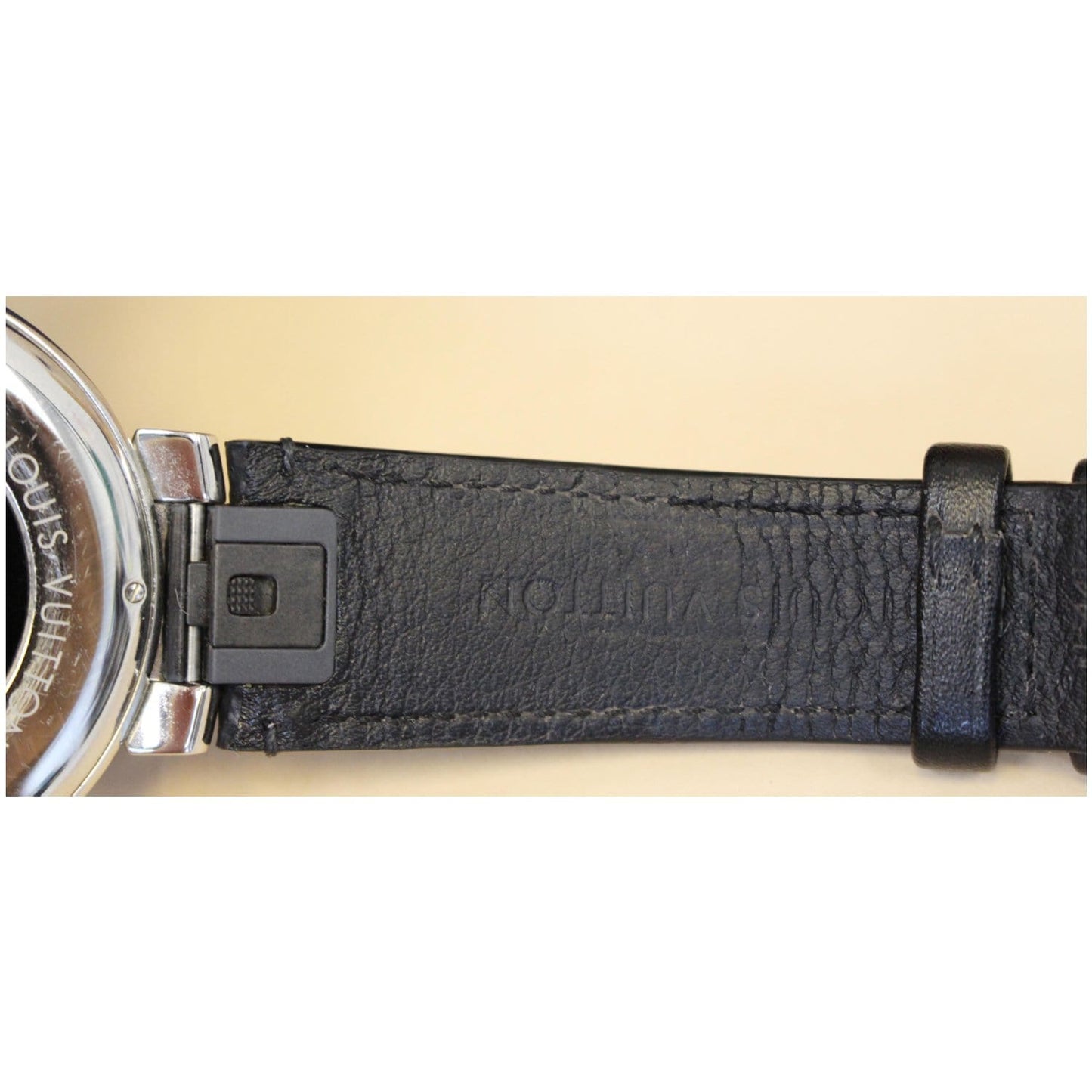 LOUIS VUITTON Tambour Horizon 42mm Monogram Eclipse Smartwatch Grey