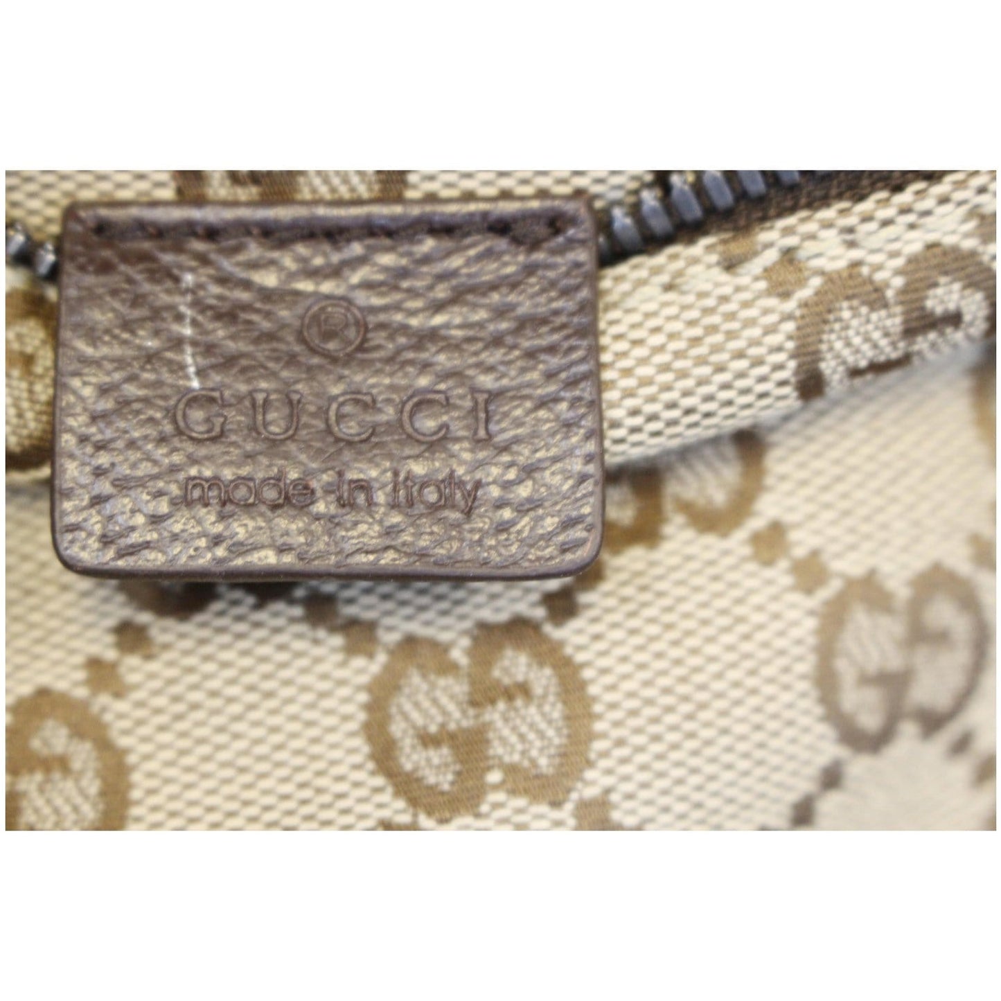 GUCCI GG Monogram Waist Bum Bag 28566 Brown