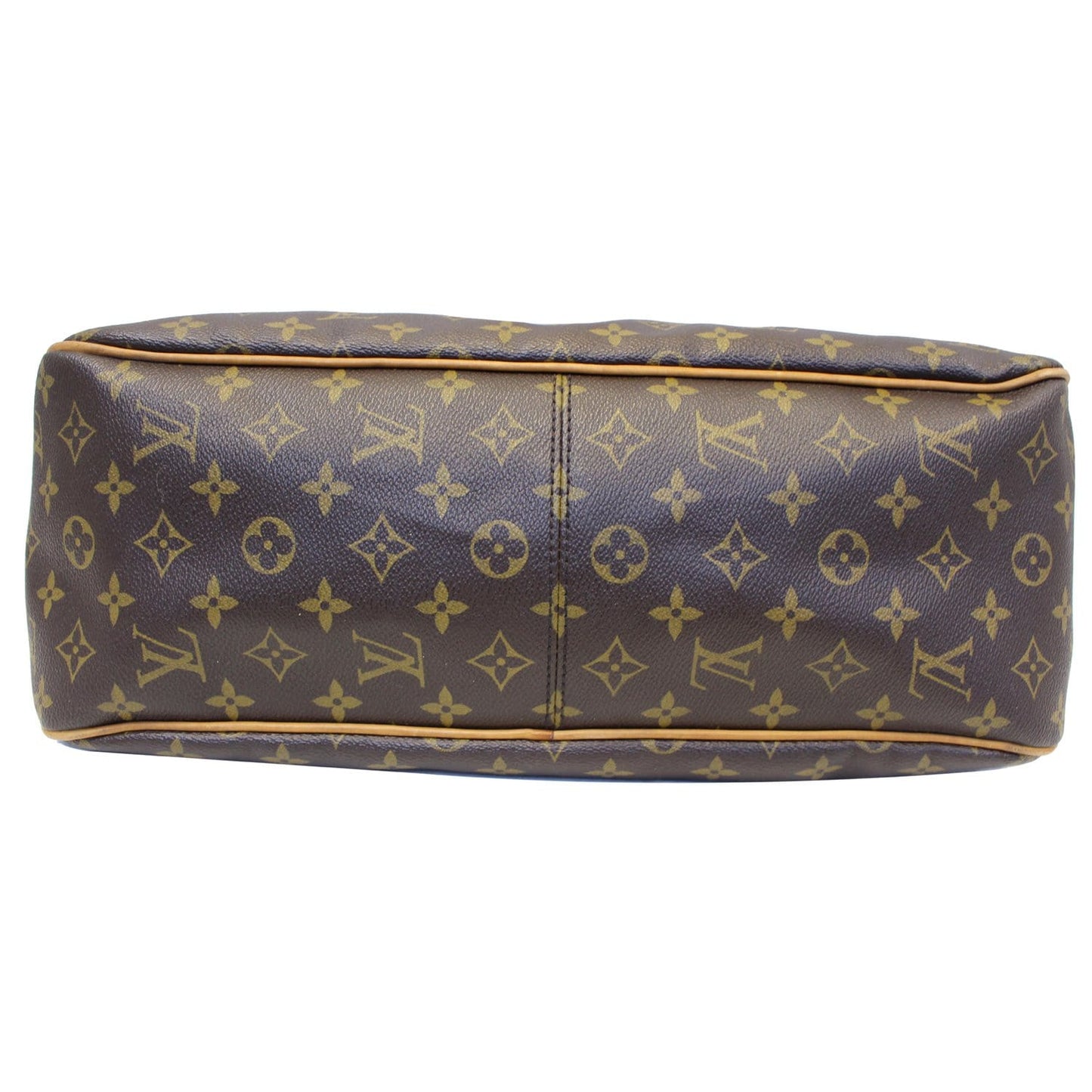 LOUIS VUITTON Delightful MM Monogram Canvas Shoulder Bag Brown
