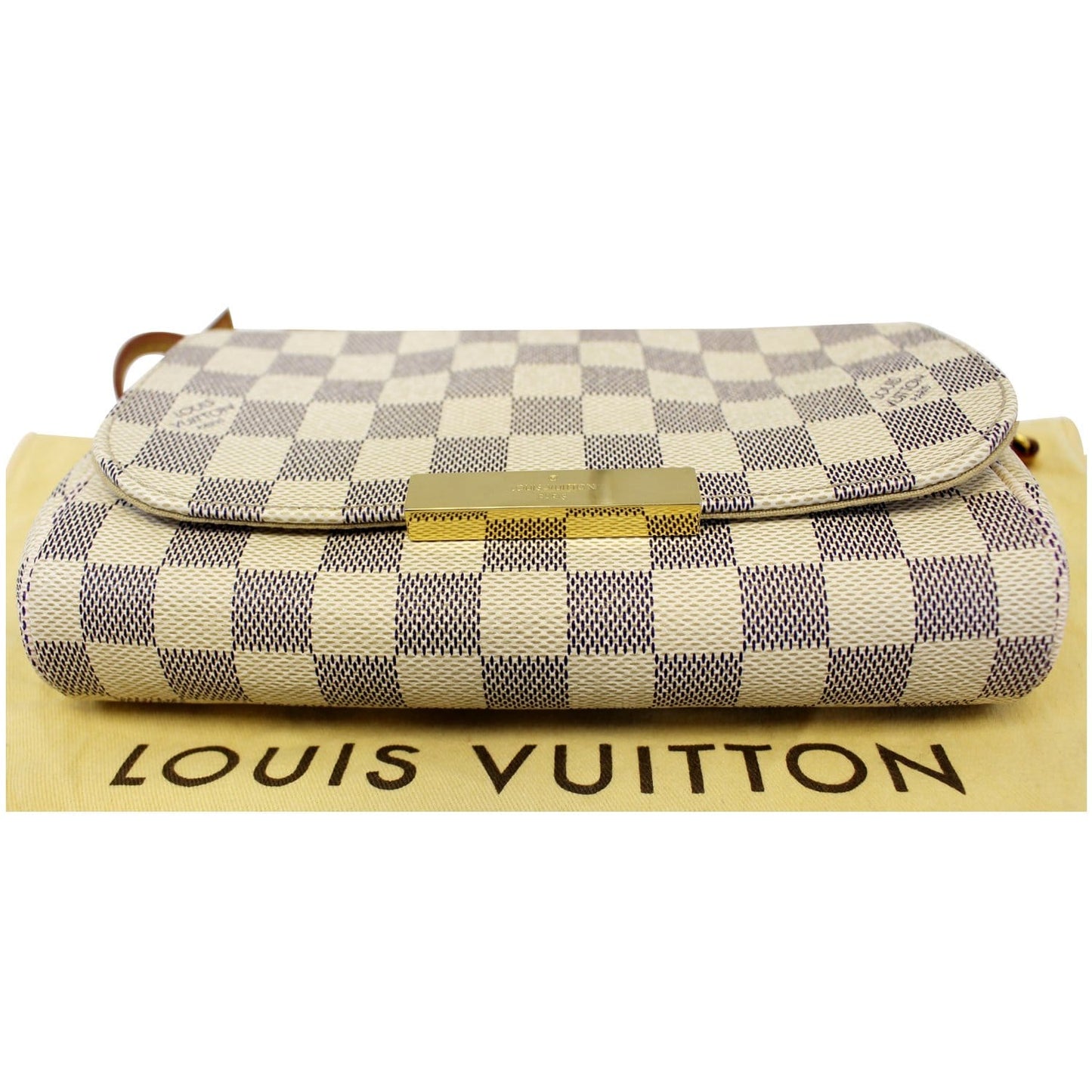 LOUIS VUITTON Favorite PM Damier Azur Crossbody Bag