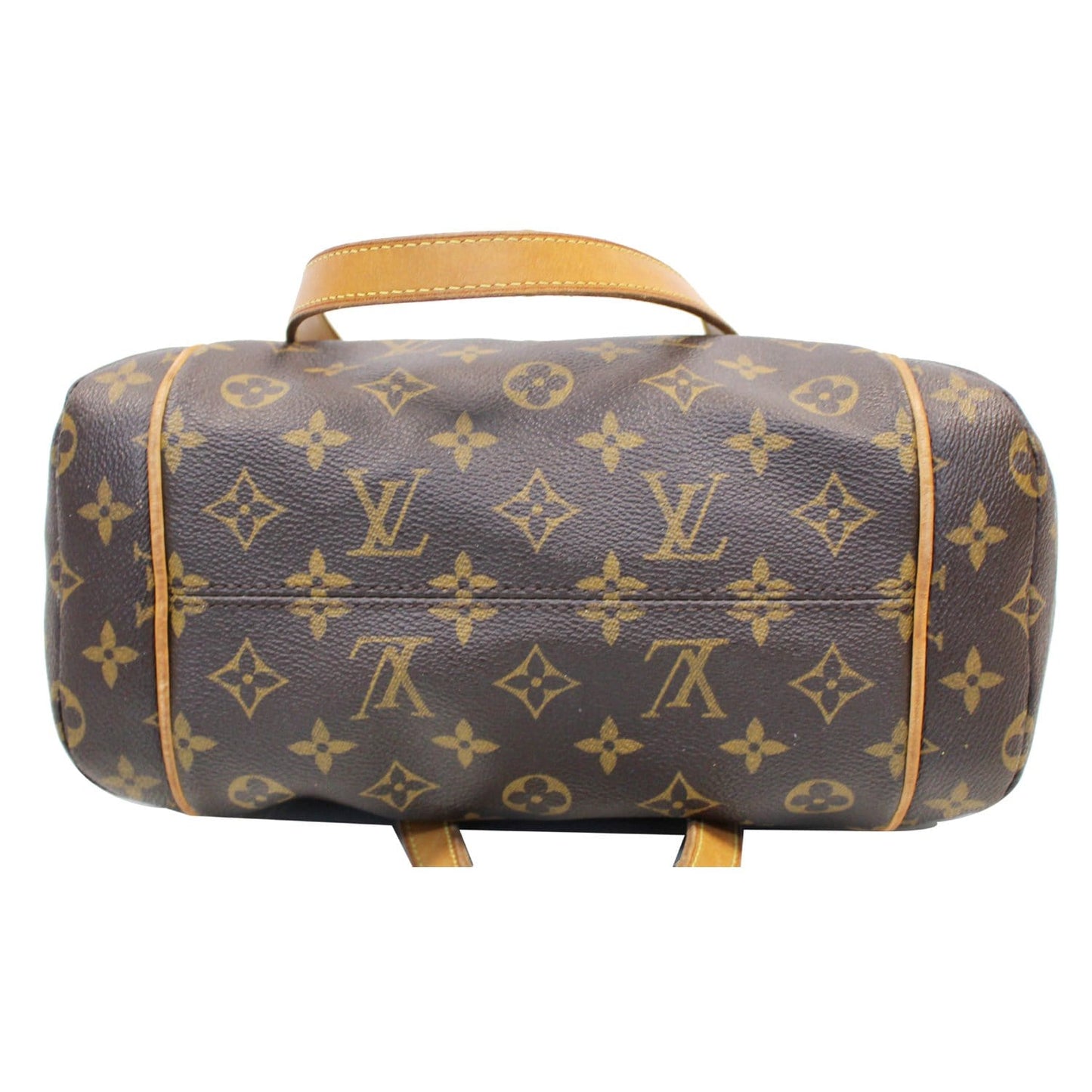 LOUIS VUITTON Totally PM Monogram Canvas Shoulder Tote Bag Brown