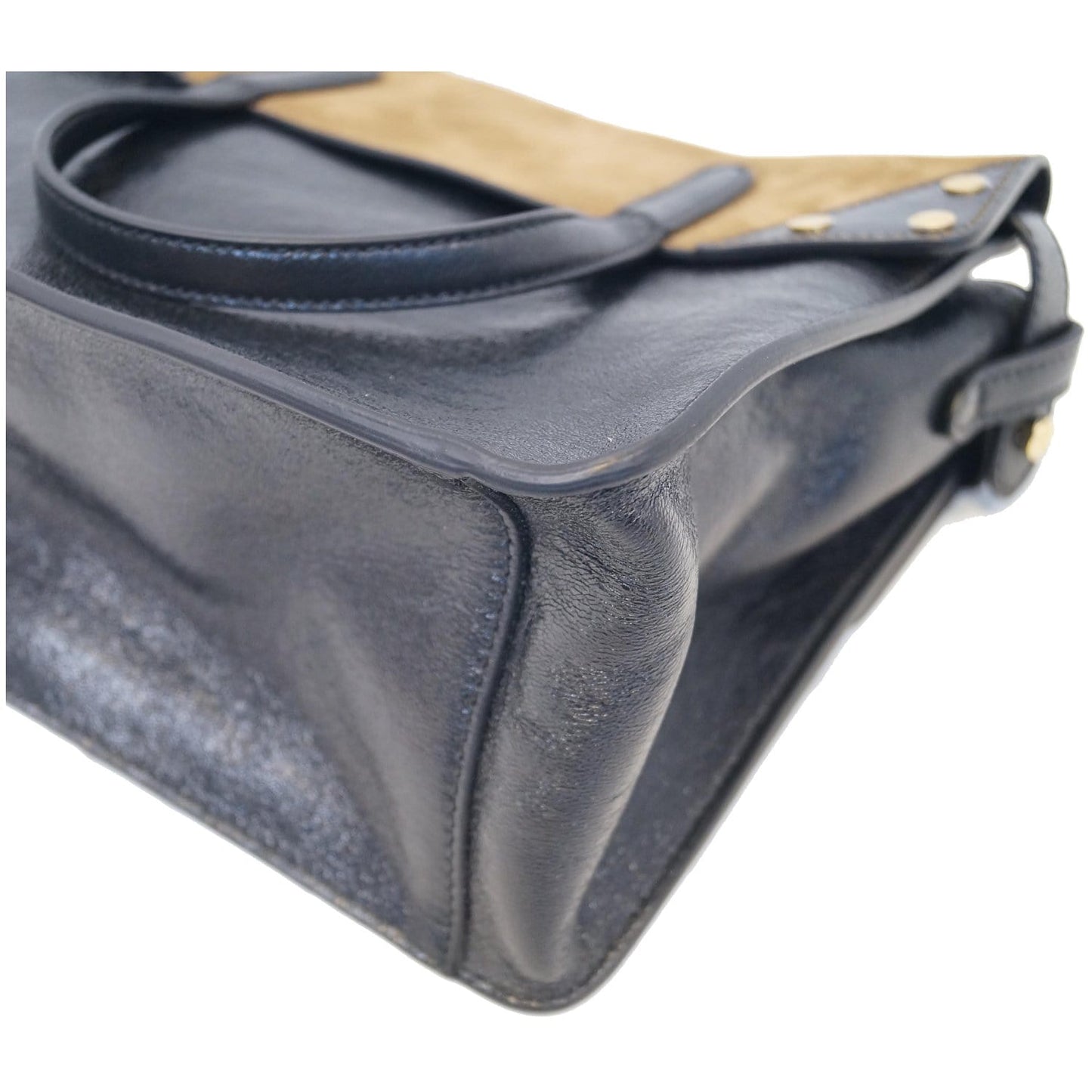 FENDI Flip Large FF Motif Calf Leather Crossbody Bag Black