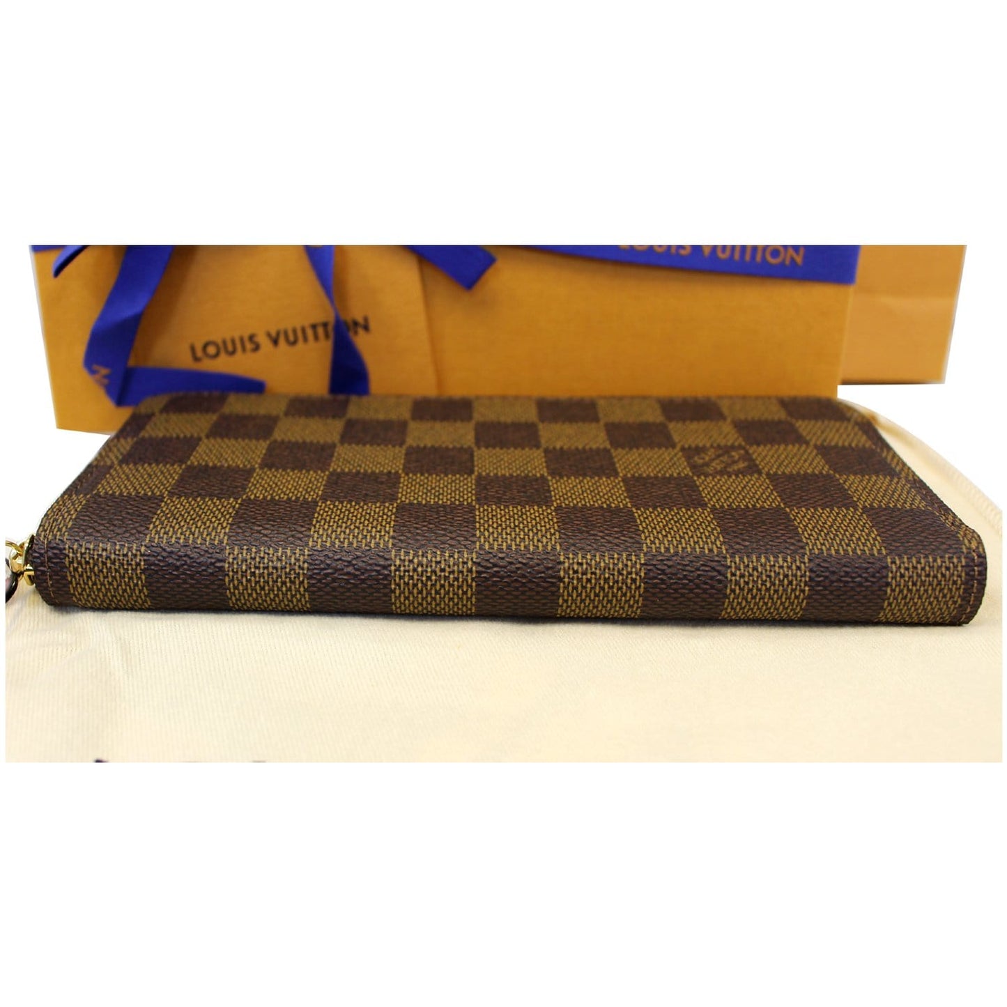 LOUIS VUITTON Clemence Damier Ebene Wallet