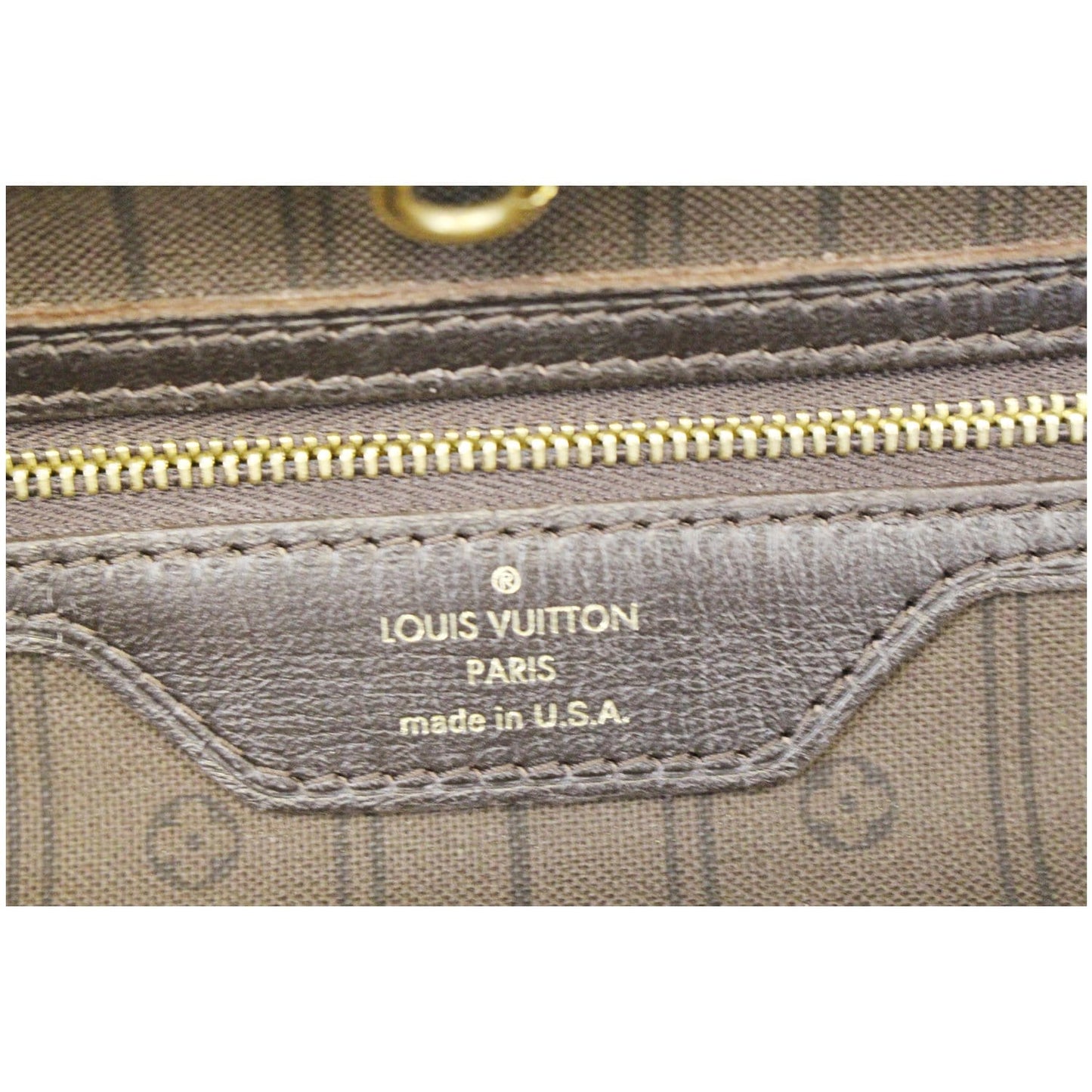 LOUIS VUITTON Neverfull MM Fusain Monogram Idylle Shoulder Bag