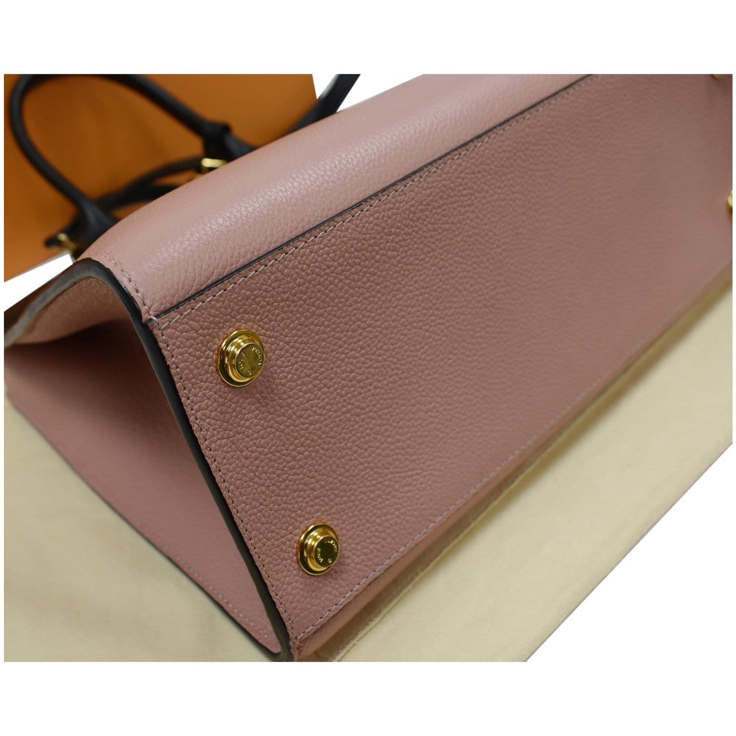 LOUIS VUITTON City Steamer MM Leather Shoulder Bag Magnolia