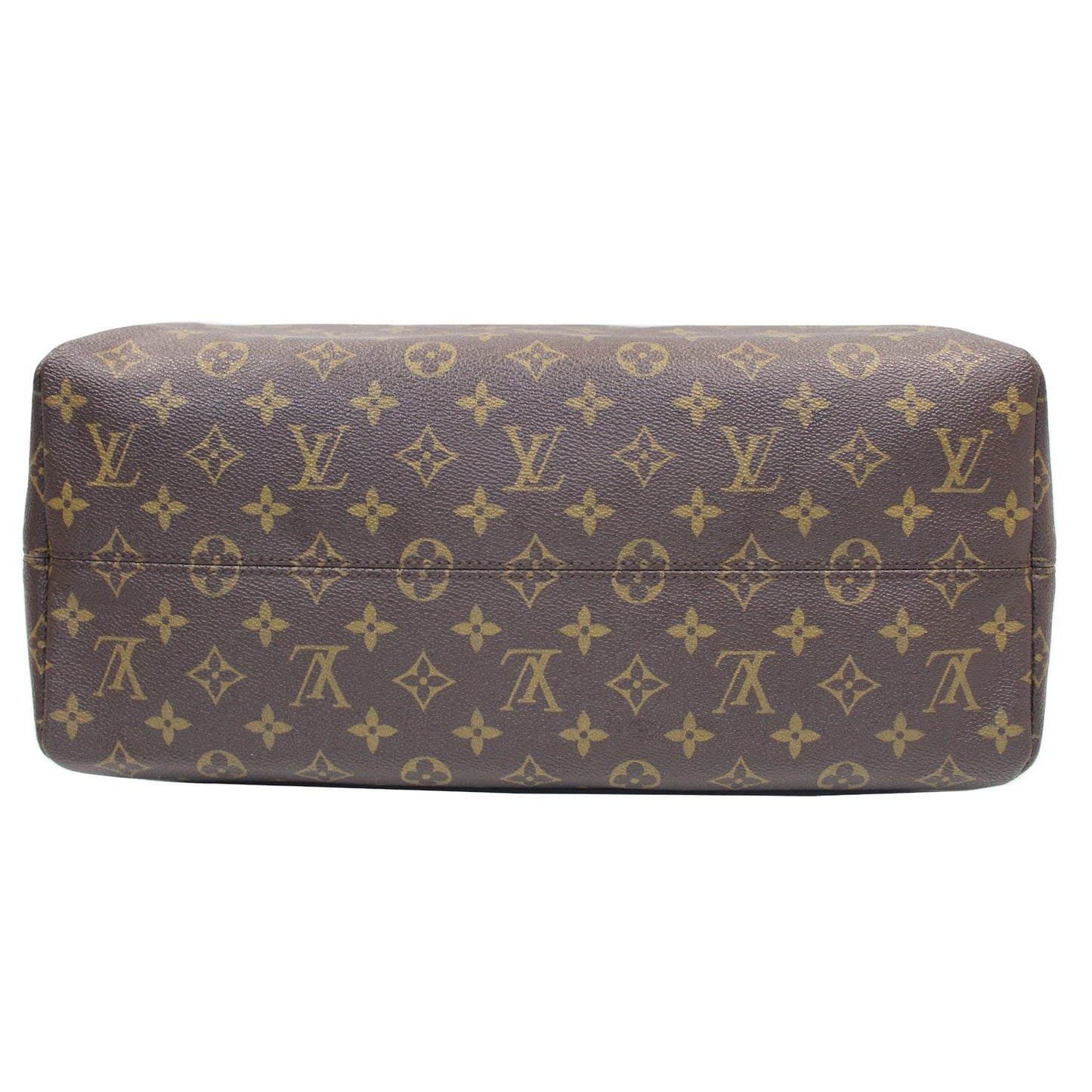 LOUIS VUITTON Monogram Canvas Raspail MM Shoulder Bag Brown