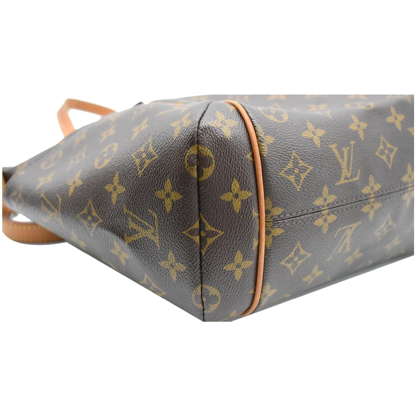 LOUIS VUITTON Totally PM Monogram Canvas Shoulder Bag Brown