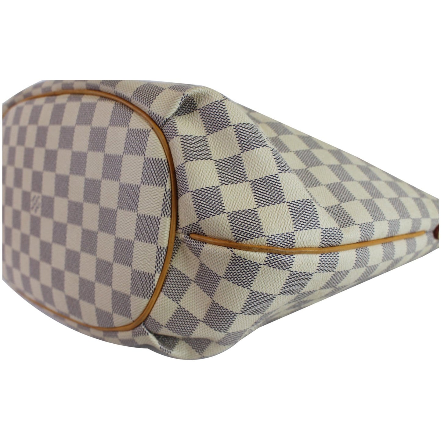LOUIS VUITTON Riviera MM Dameir Azur Shoulder Bag White