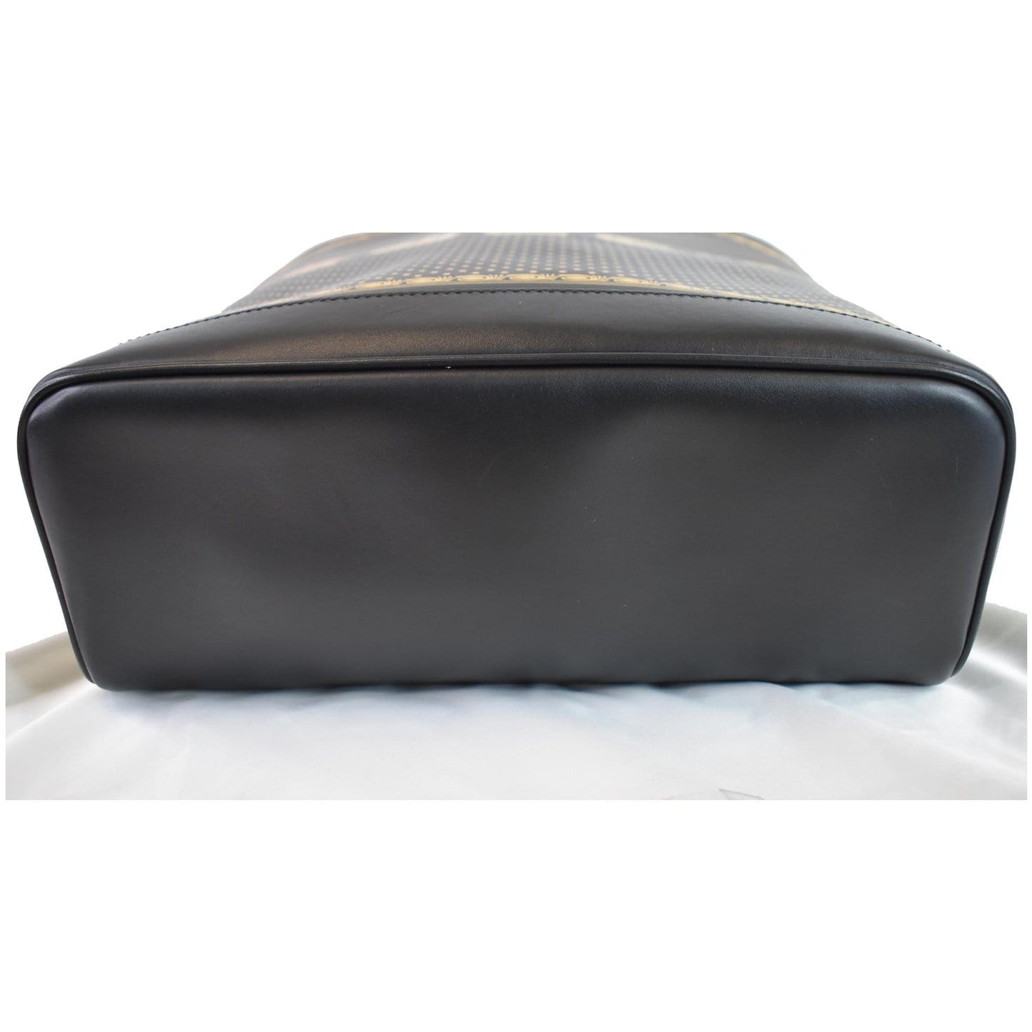 GUCCI Guccy Magnetismo Leather Backpack Bag Black 419584