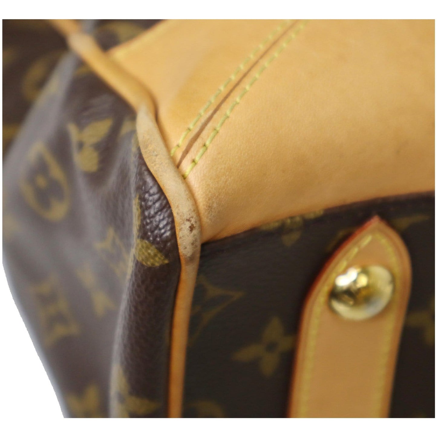 LOUIS VUITTON Retiro PM Monogram Canvas Shoulder Bag Brown