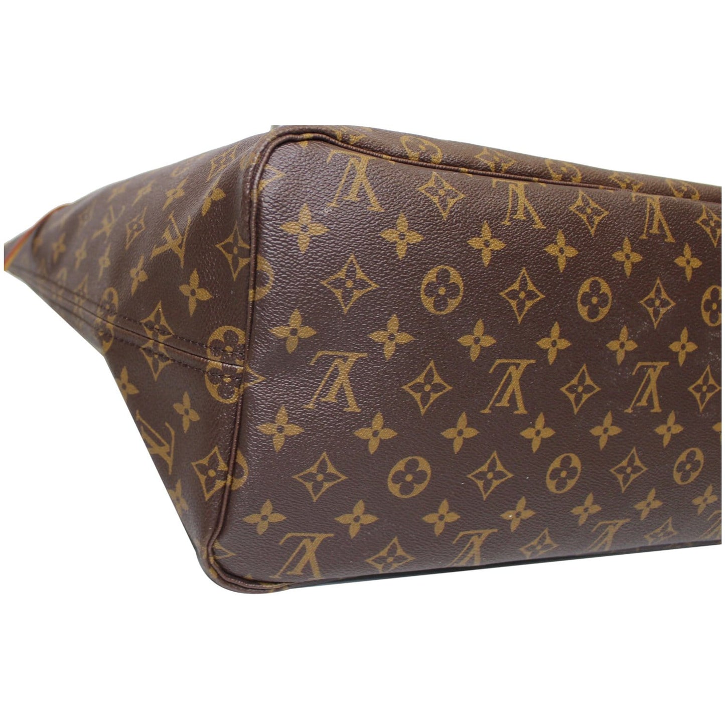 LOUIS VUITTON Neverfull GM Monogram Canvas Tote Shoulder Bag Brown
